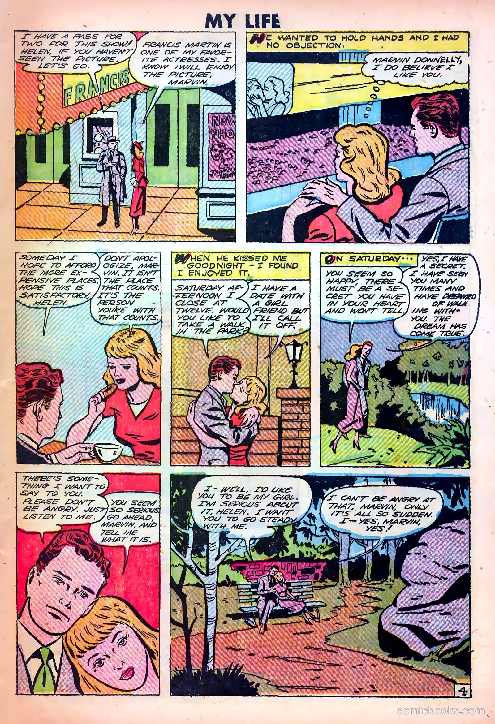 My Love Life #13 (1951) — page 5 of 36