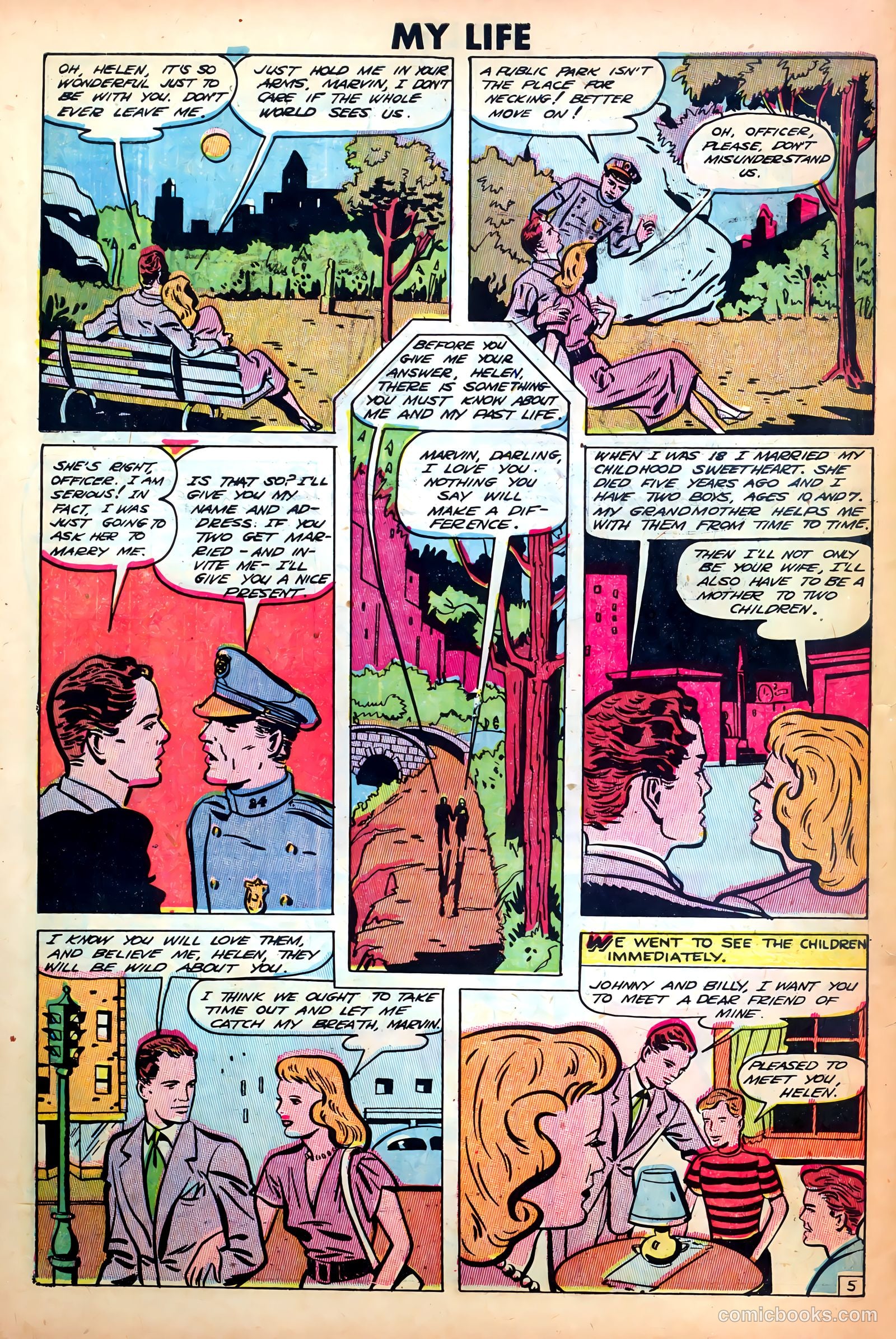 My Love Life #13 (1951) — page 6 of 36