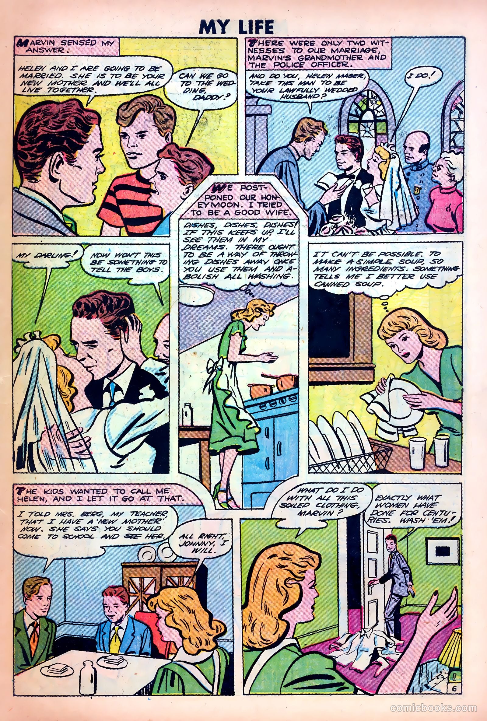 My Love Life #13 (1951) — page 7 of 36
