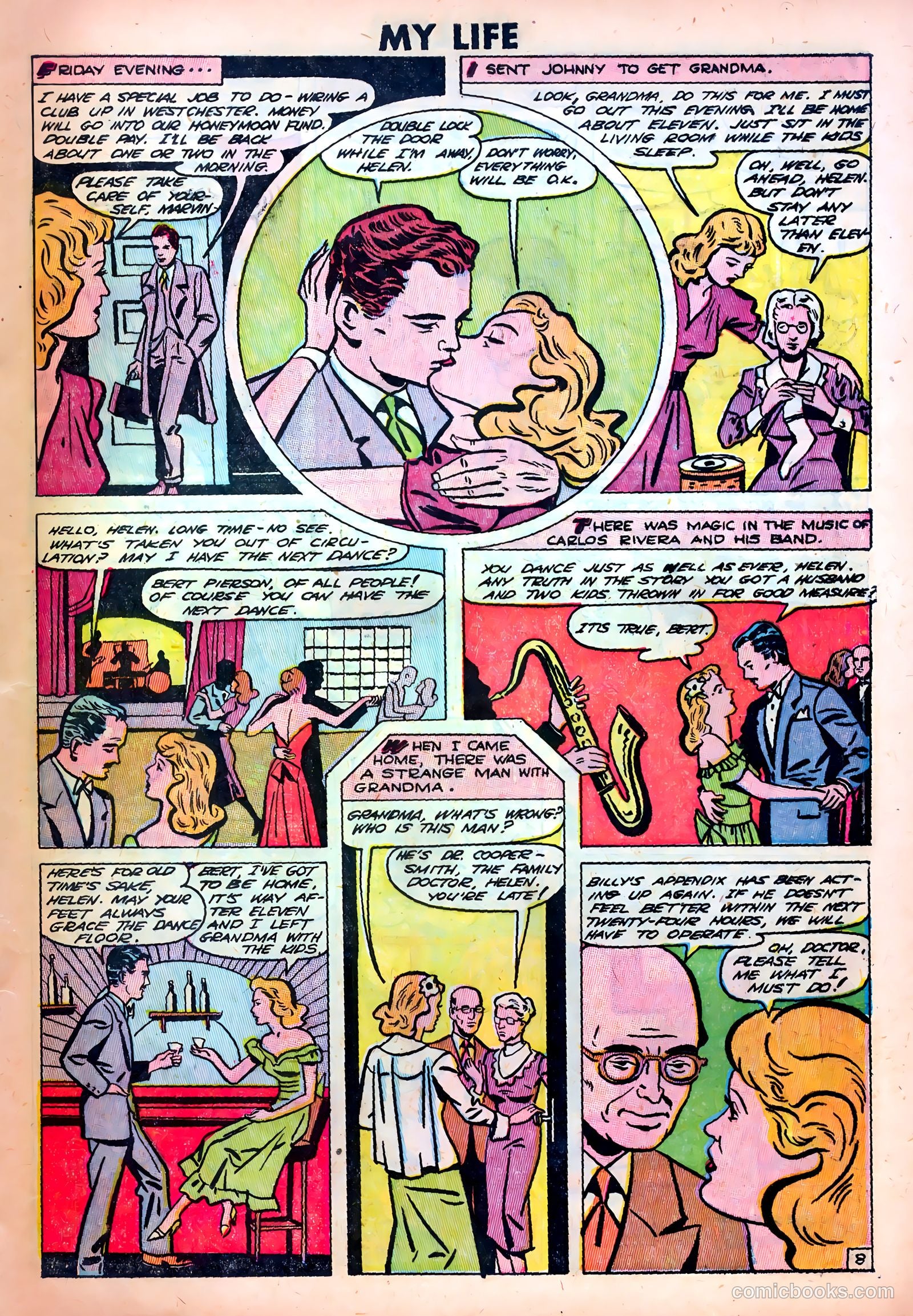 My Love Life #13 (1951) — page 9 of 36