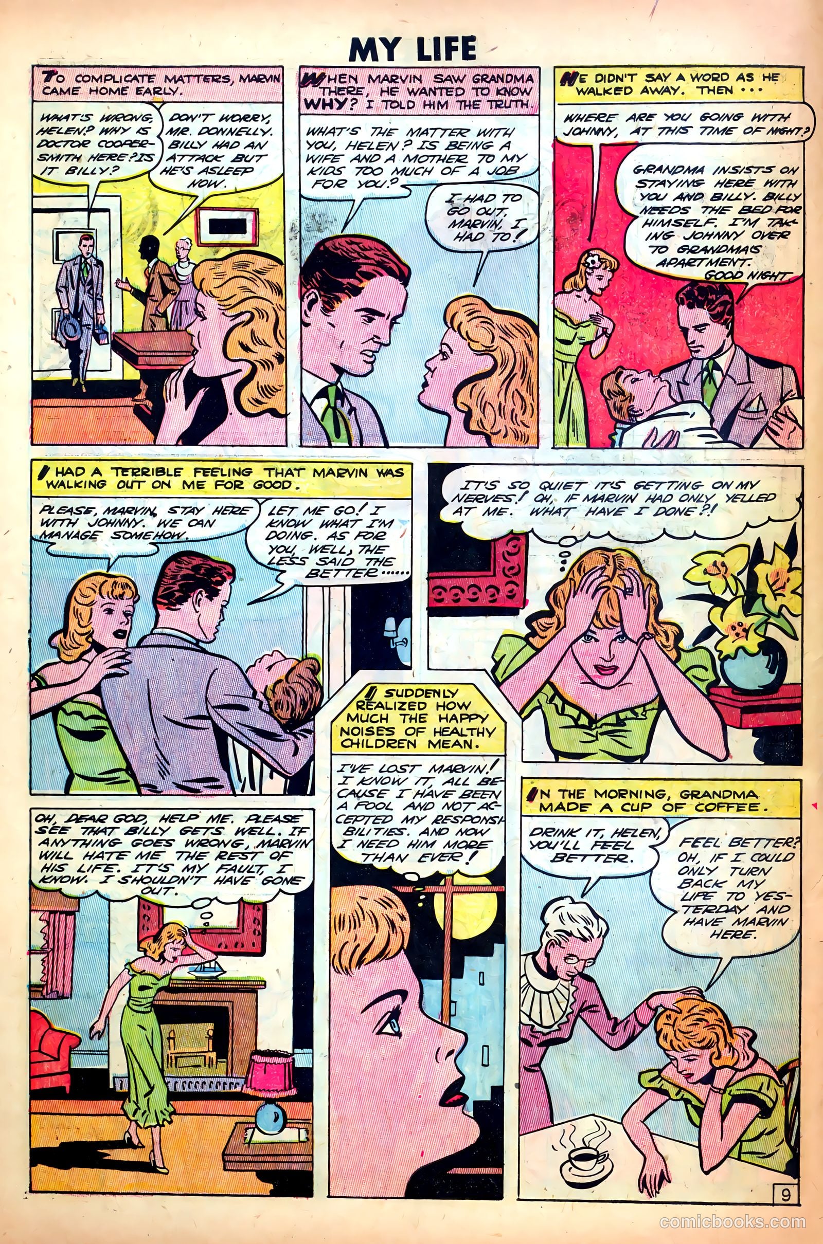 My Love Life #13 (1951) — page 10 of 36