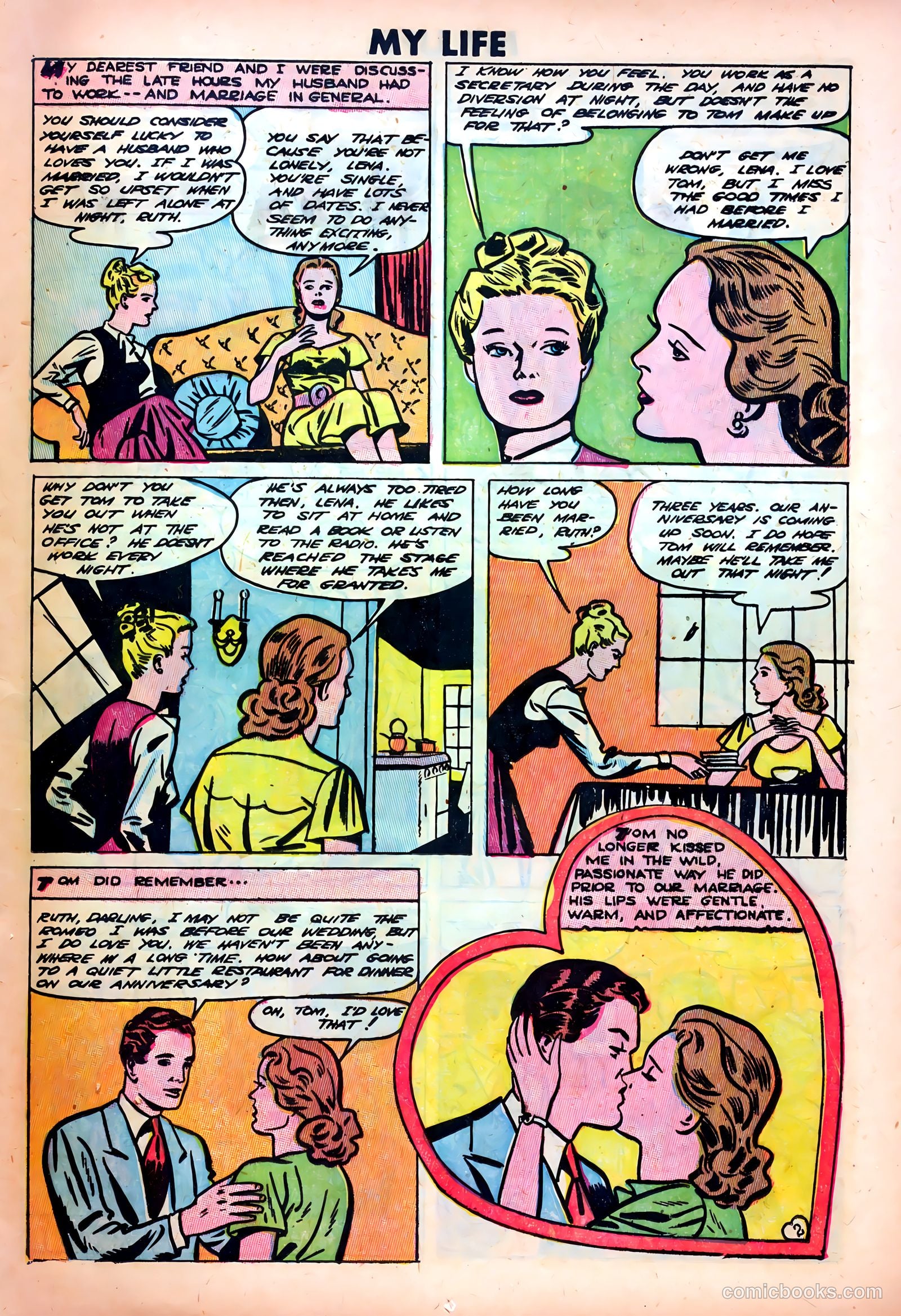 My Love Life #13 (1951) — page 13 of 36
