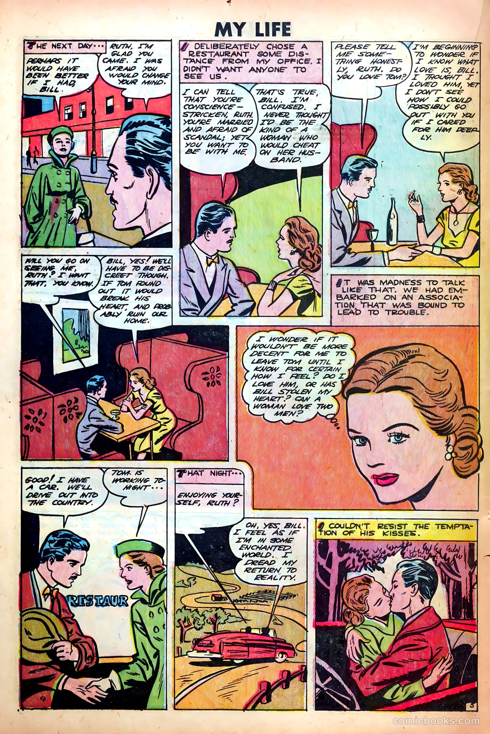 My Love Life #13 (1951) — page 16 of 36