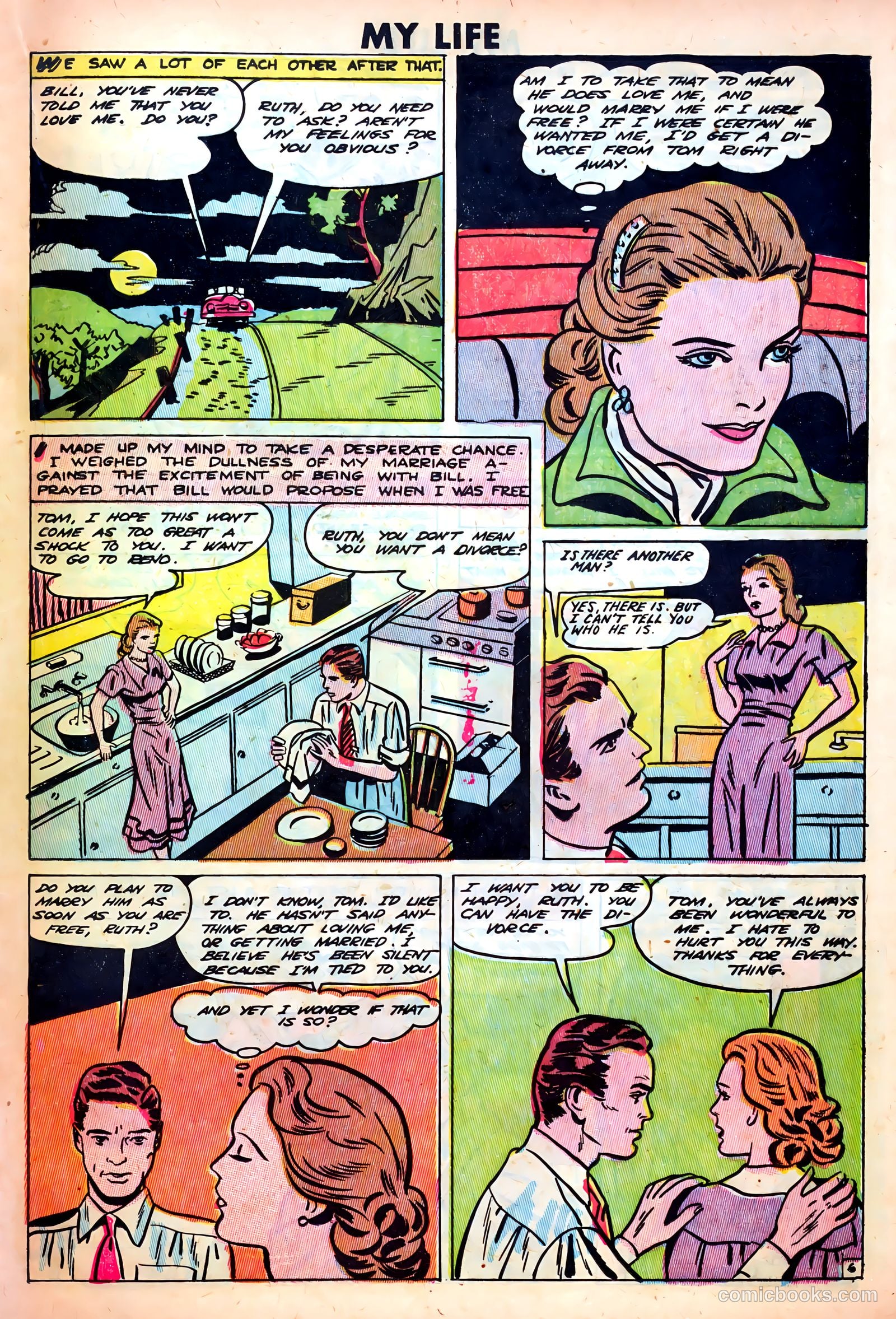 My Love Life #13 (1951) — page 17 of 36