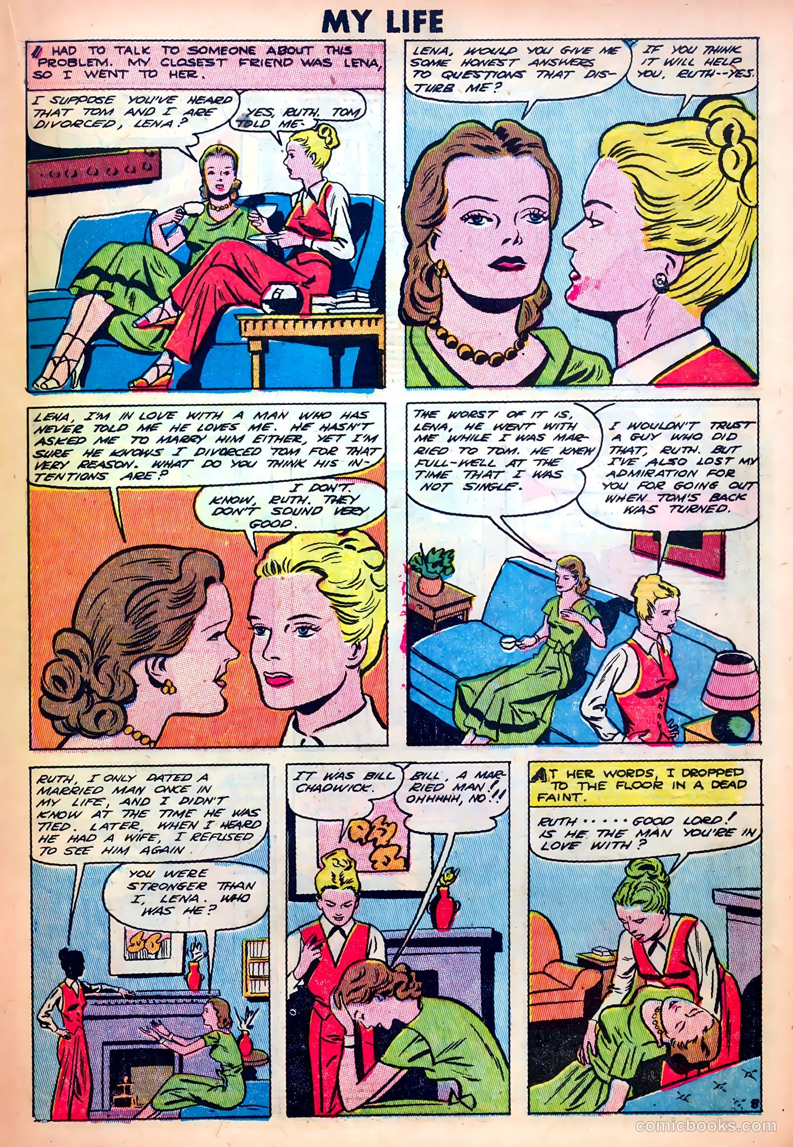 My Love Life #13 (1951) — page 19 of 36