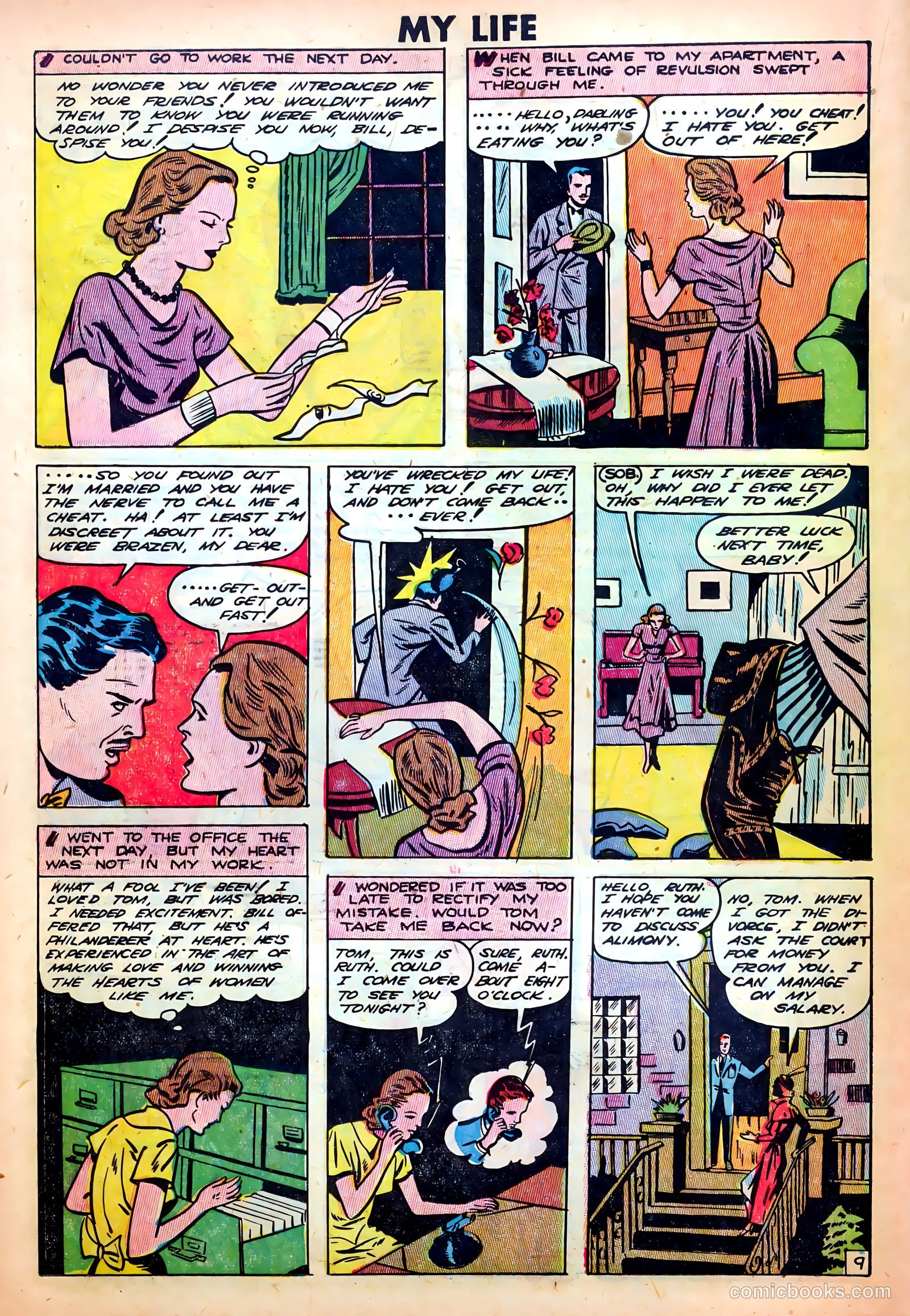 My Love Life #13 (1951) — page 20 of 36