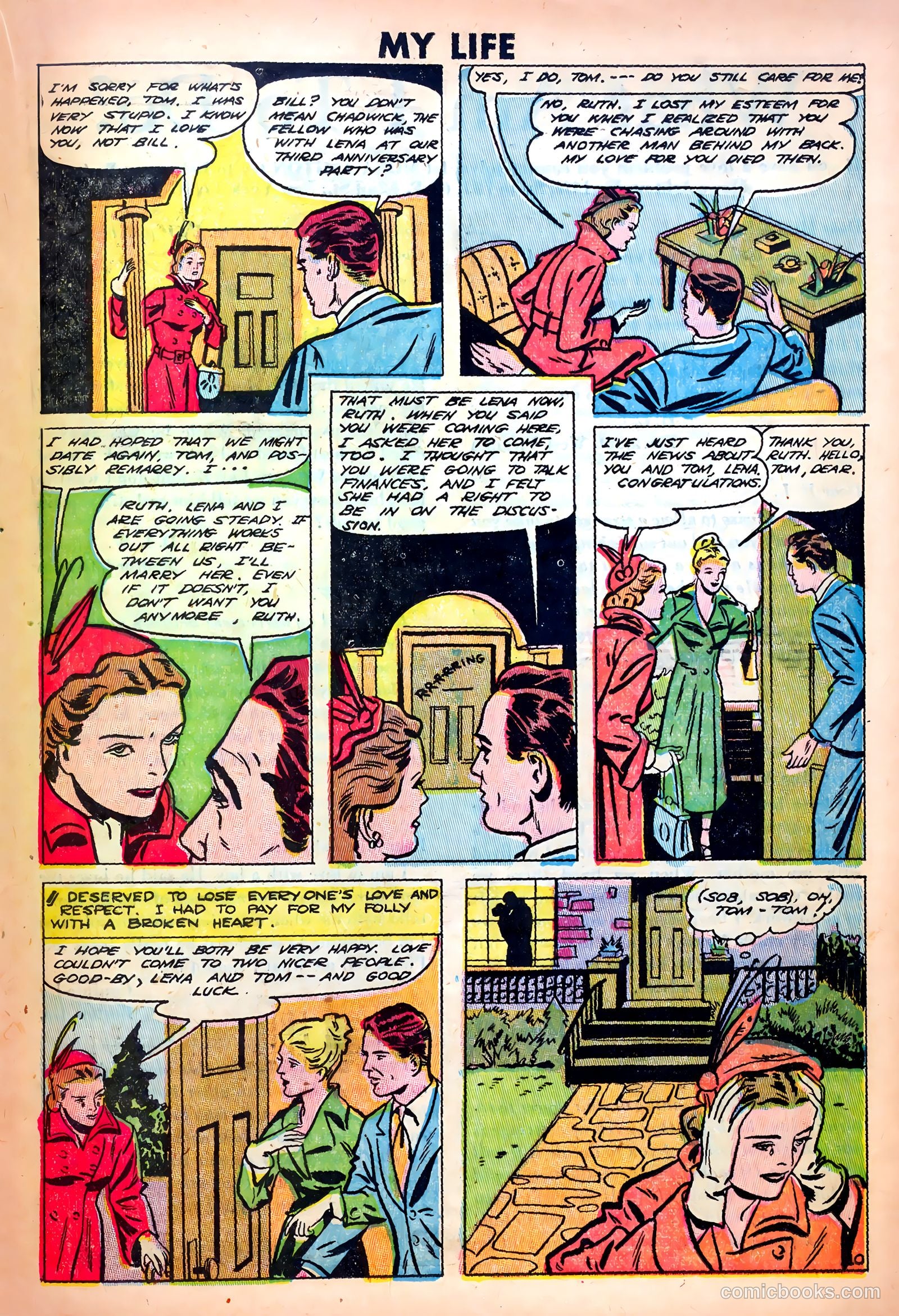 My Love Life #13 (1951) — page 21 of 36