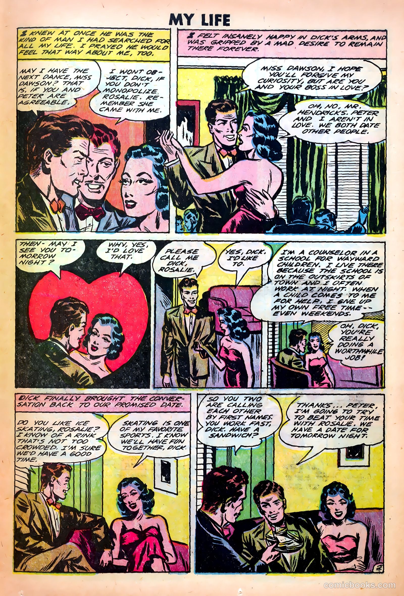 My Love Life #13 (1951) — page 25 of 36