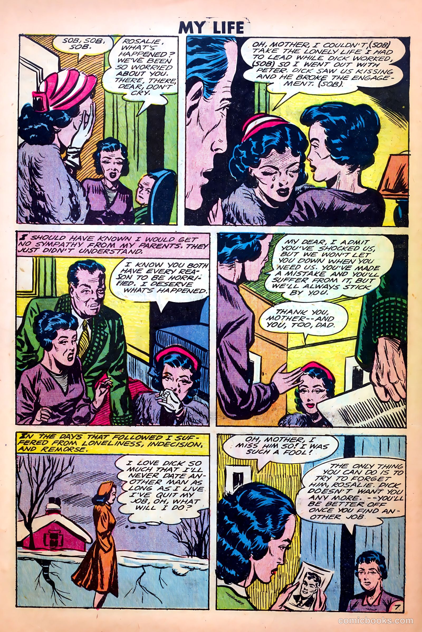 My Love Life #13 (1951) — page 30 of 36