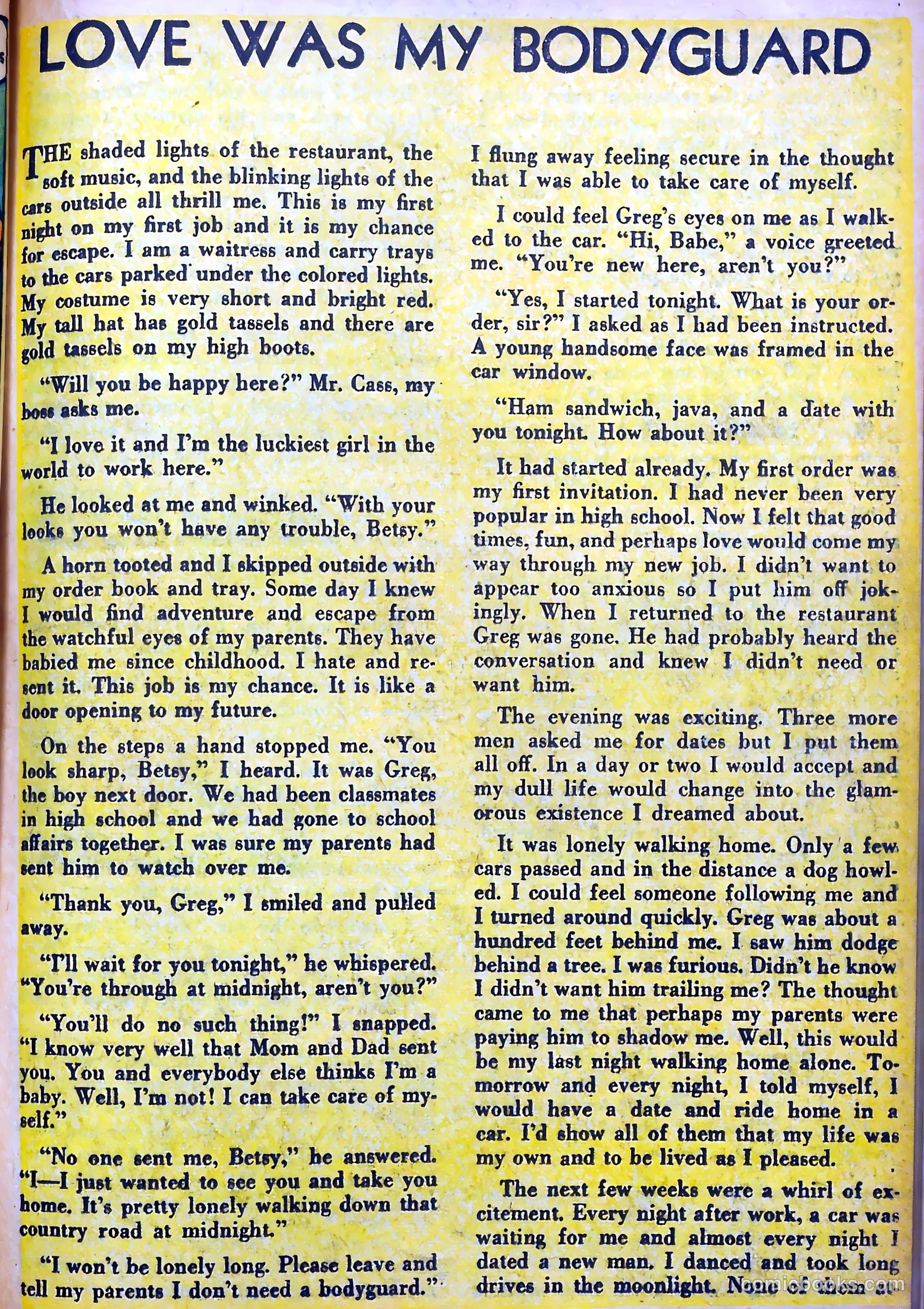 My Love Life #6 (1949) — page 20 of 34