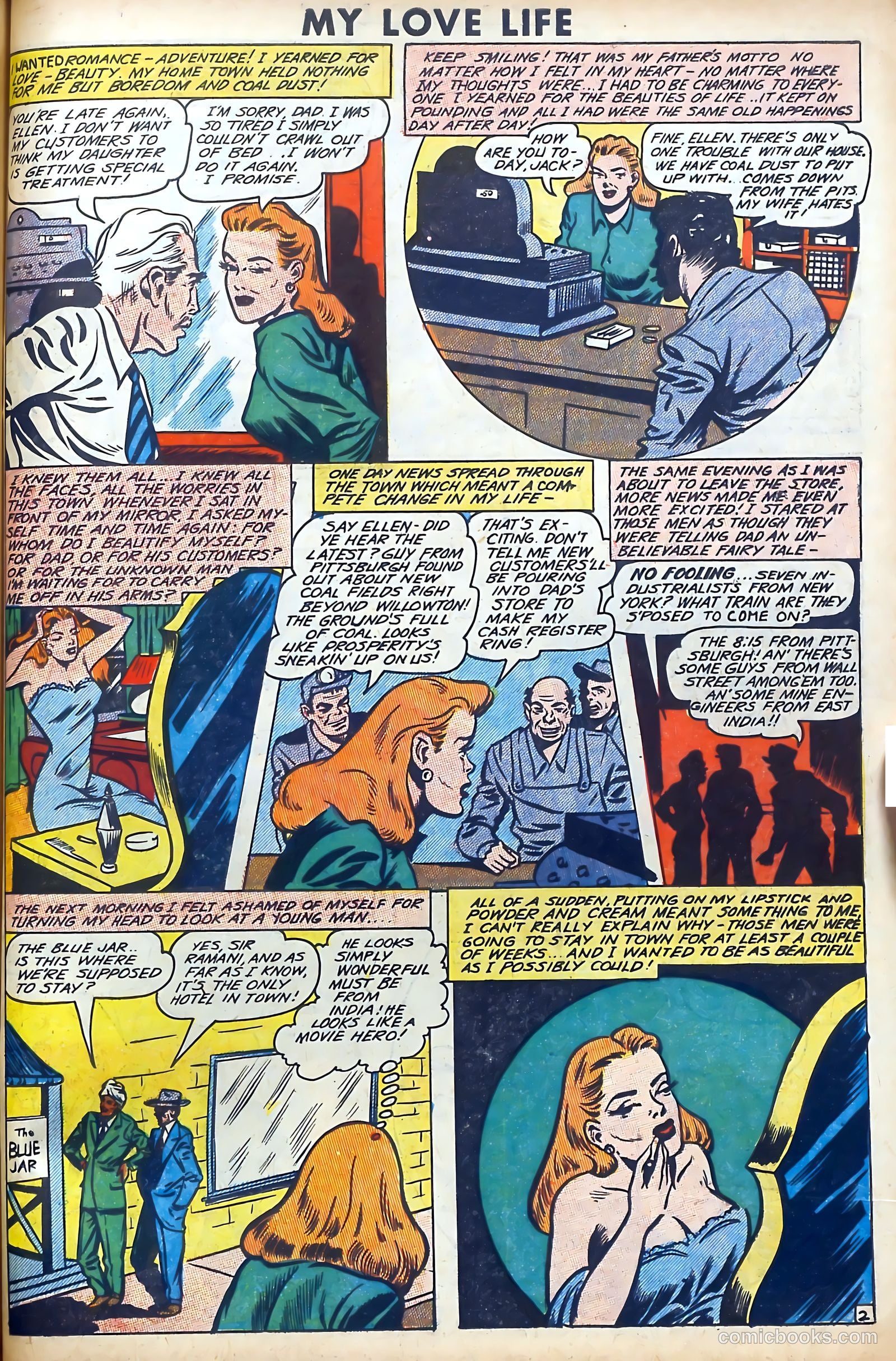 My Love Life #7 (1949) — page 3 of 36