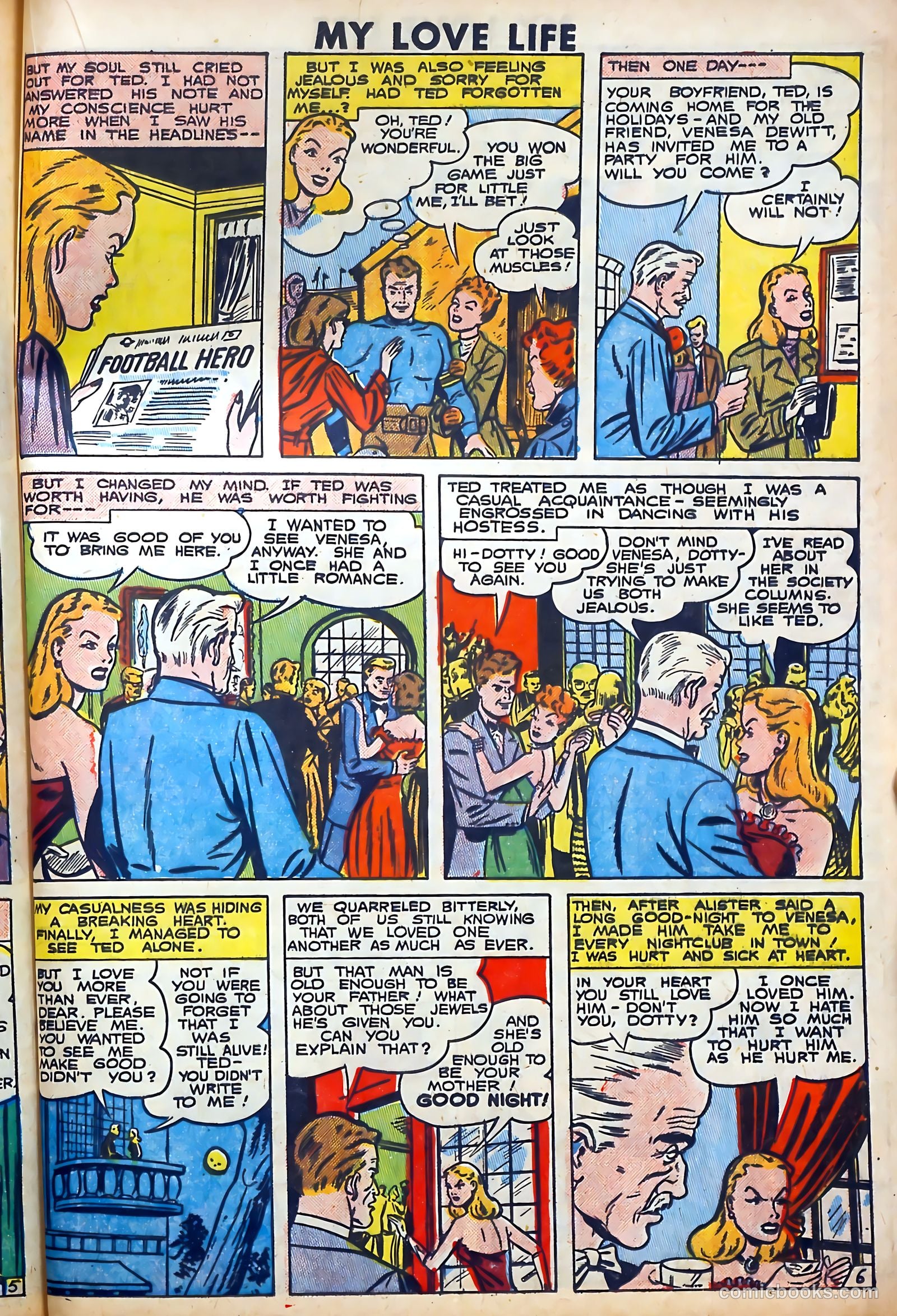 My Love Life #7 (1949) — page 17 of 36