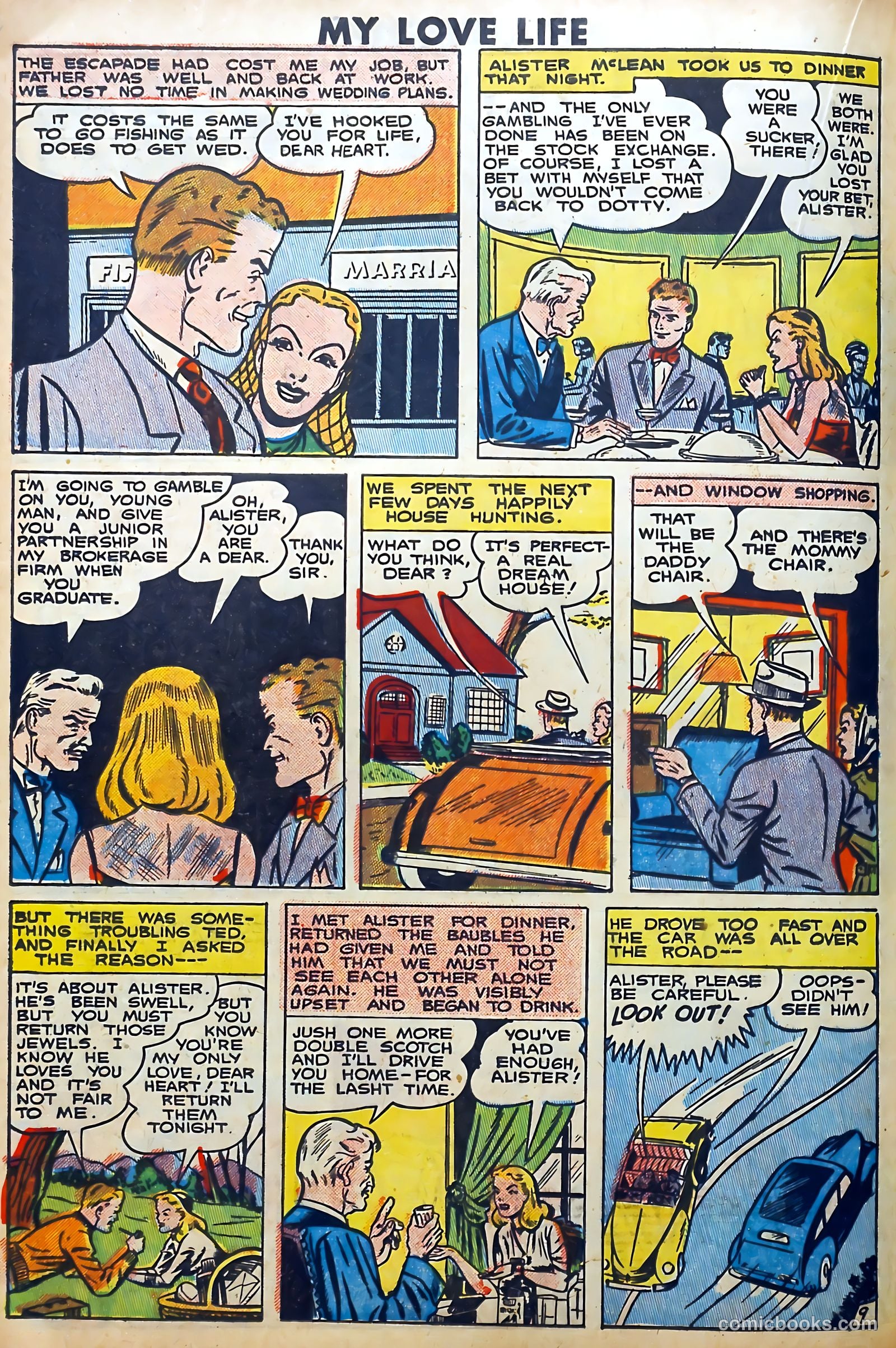 My Love Life #7 (1949) — page 20 of 36