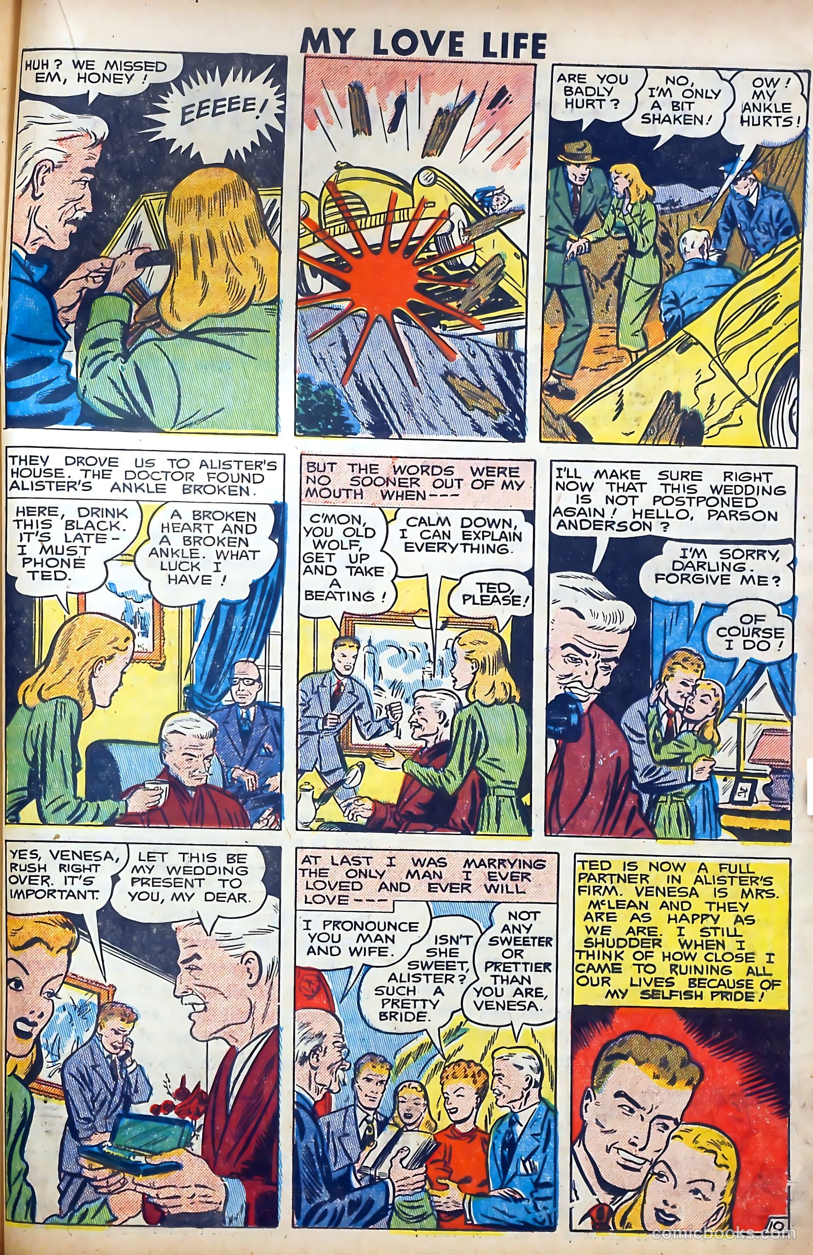 My Love Life #7 (1949) — page 21 of 36