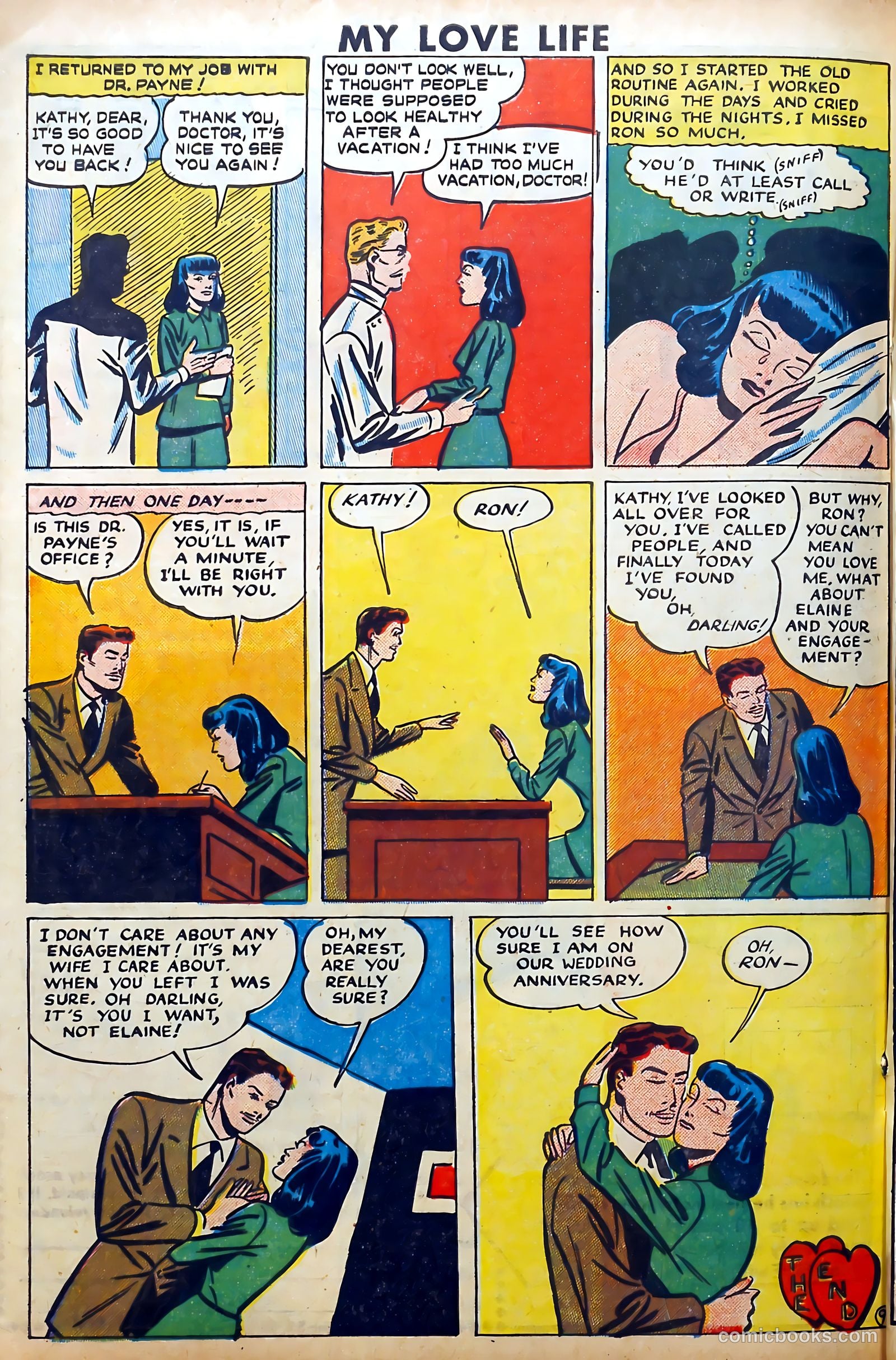 My Love Life #7 (1949) — page 32 of 36