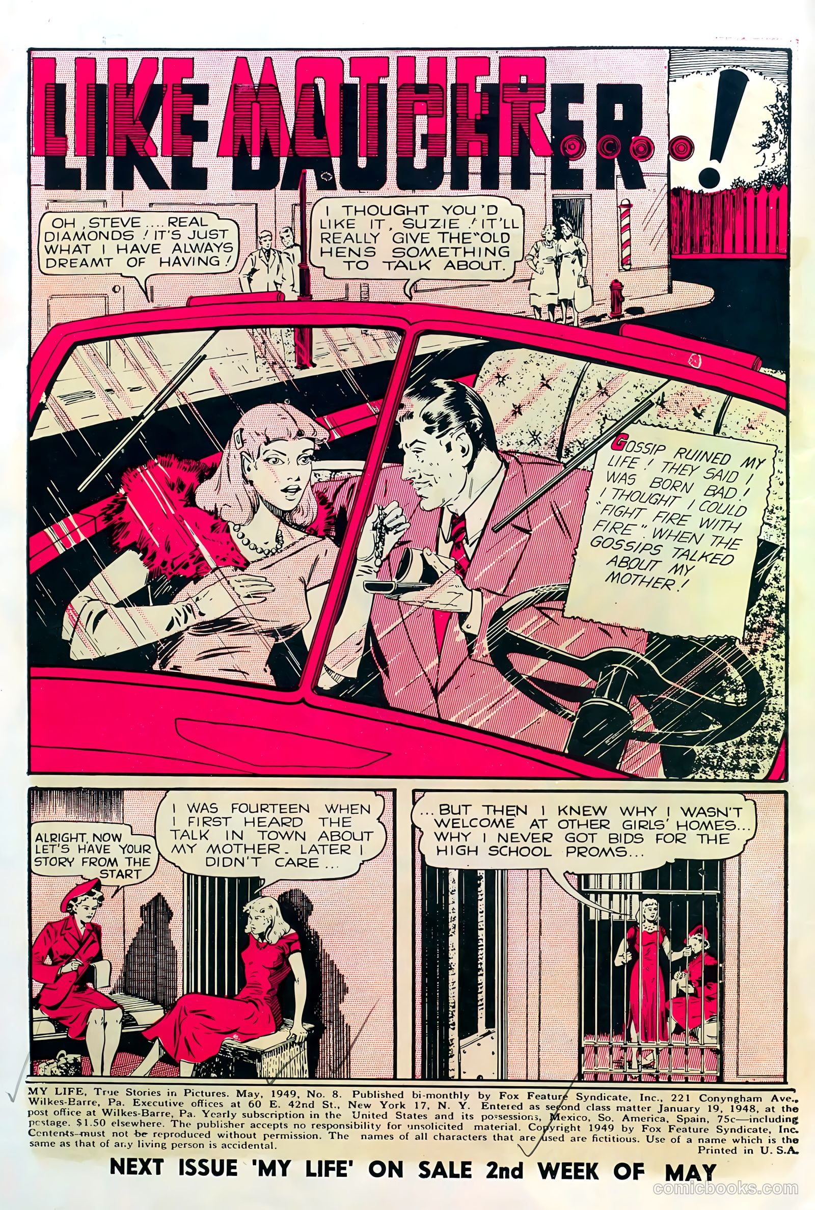 My Love Life #8 (1949) — page 2 of 36