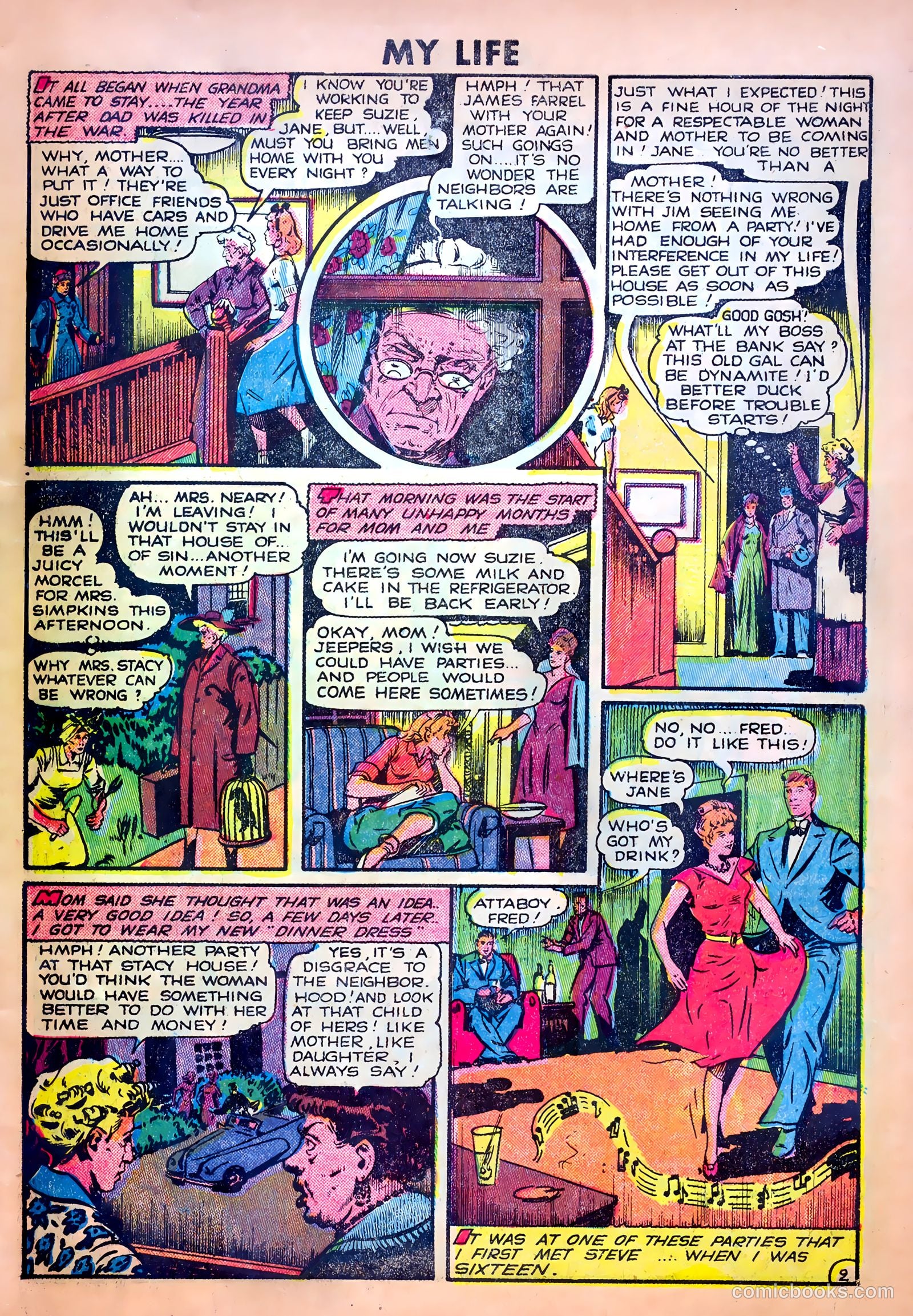 My Love Life #8 (1949) — page 3 of 36