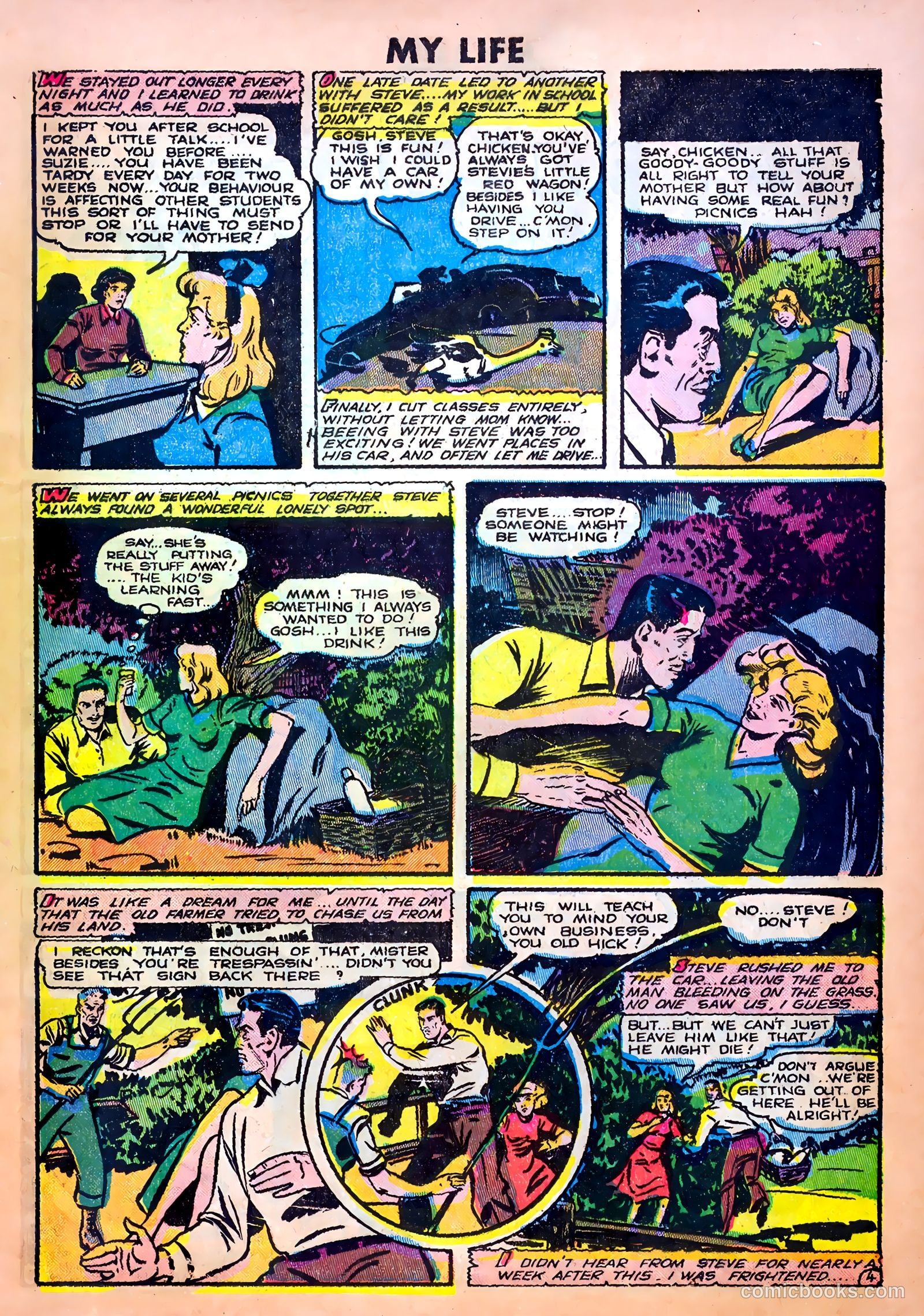 My Love Life #8 (1949) — page 5 of 36