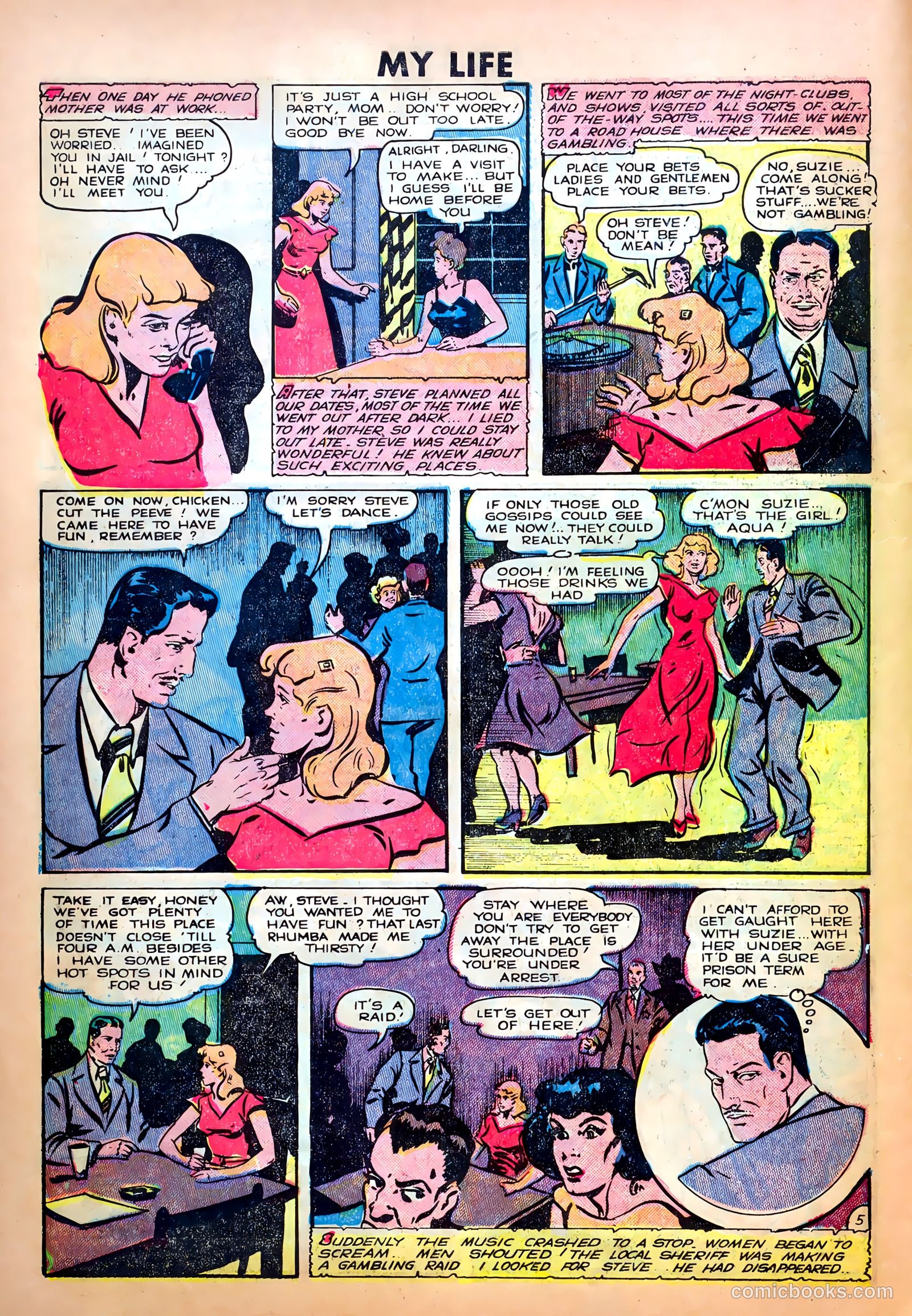 My Love Life #8 (1949) — page 6 of 36