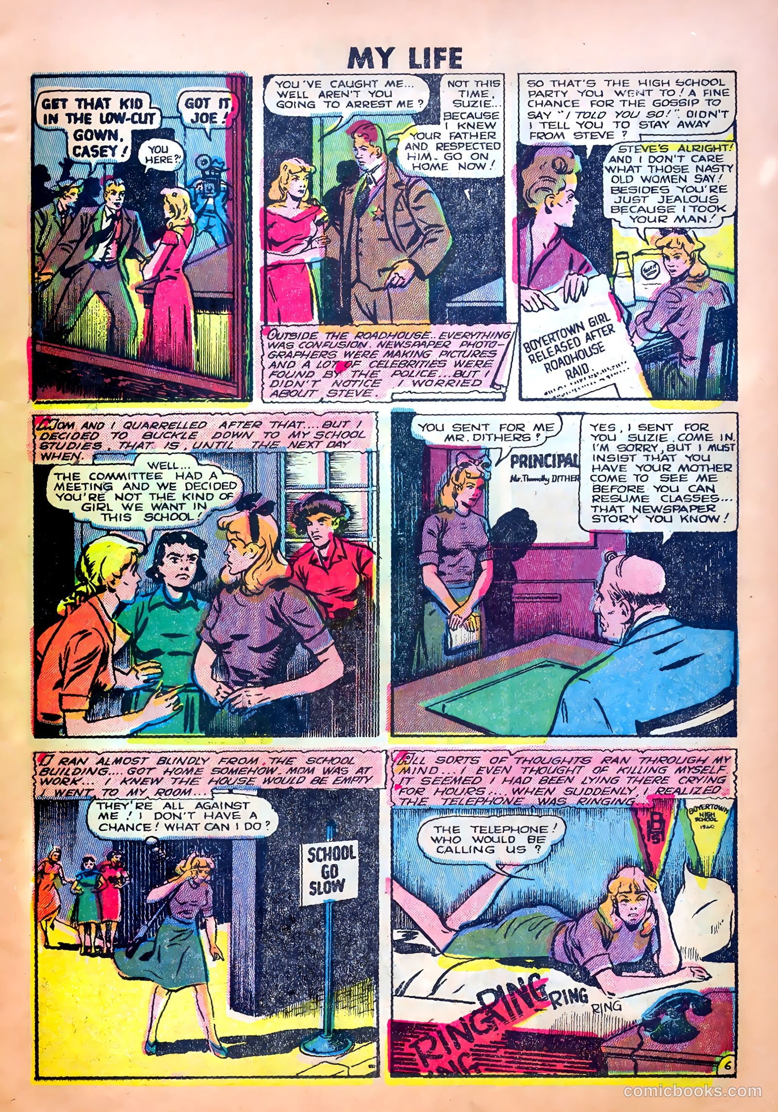 My Love Life #8 (1949) — page 7 of 36