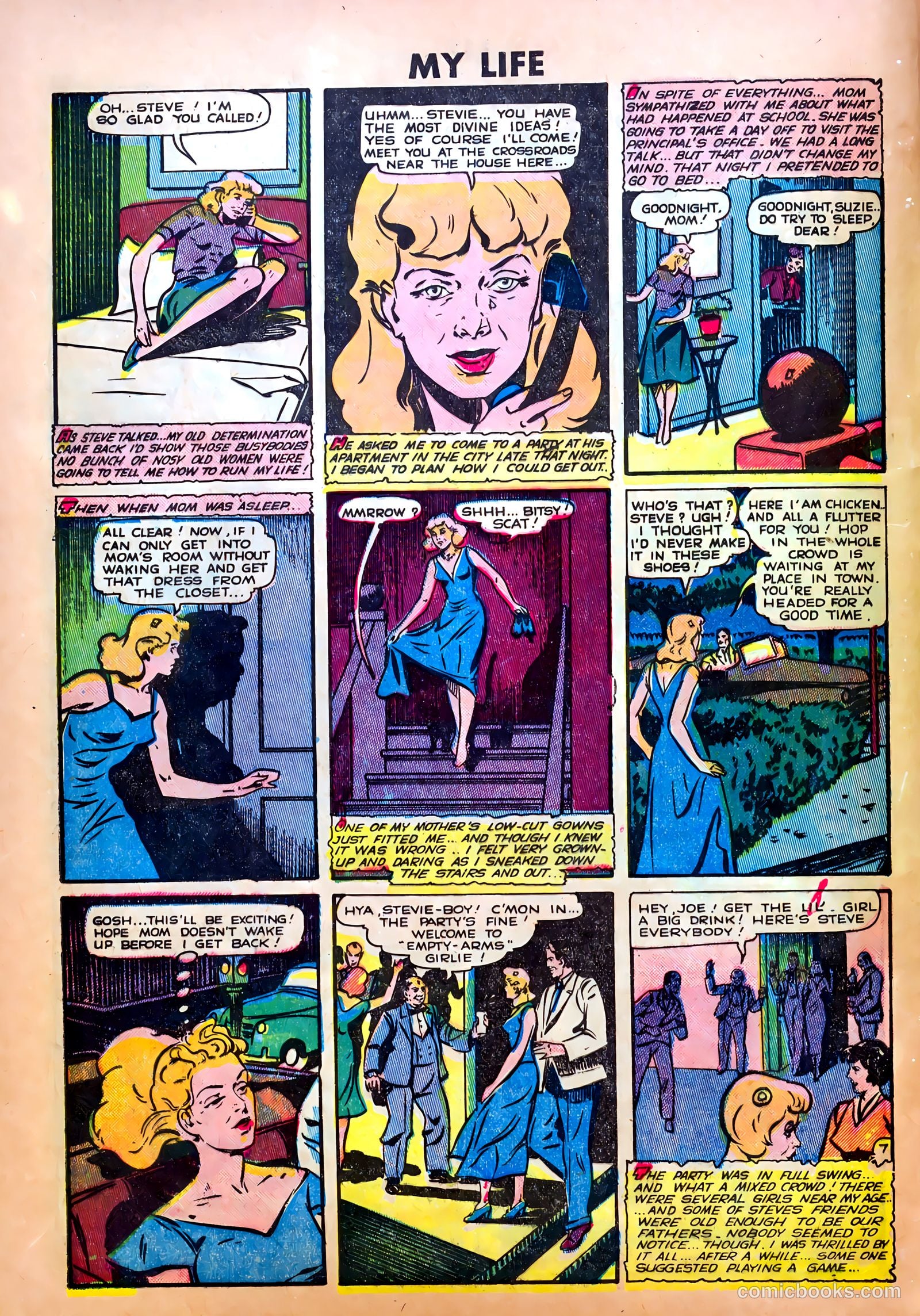 My Love Life #8 (1949) — page 8 of 36