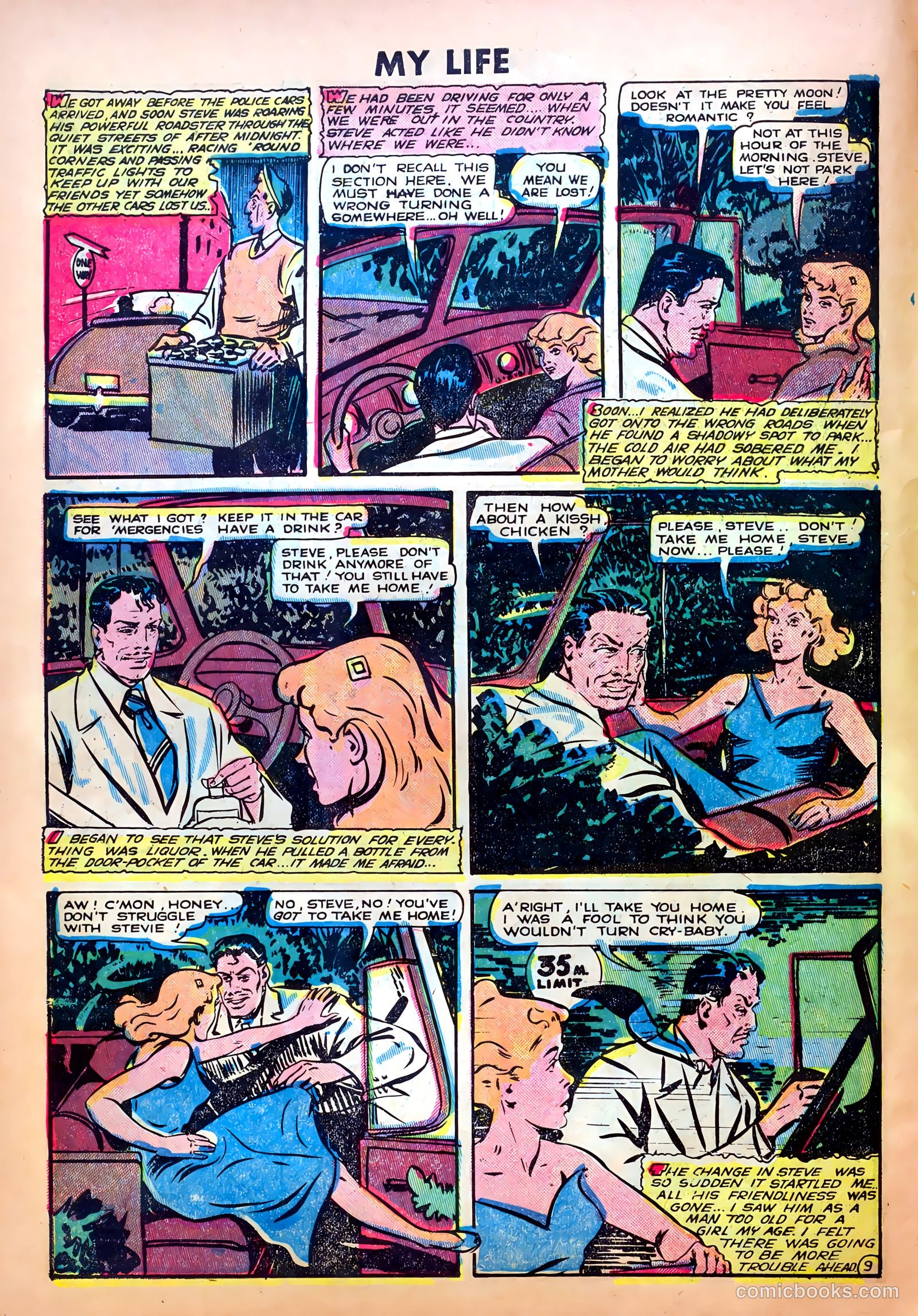 My Love Life #8 (1949) — page 10 of 36