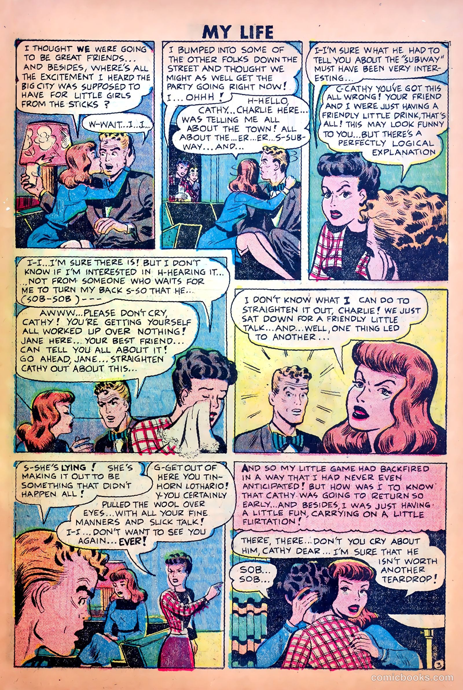 My Love Life #8 (1949) — page 15 of 36