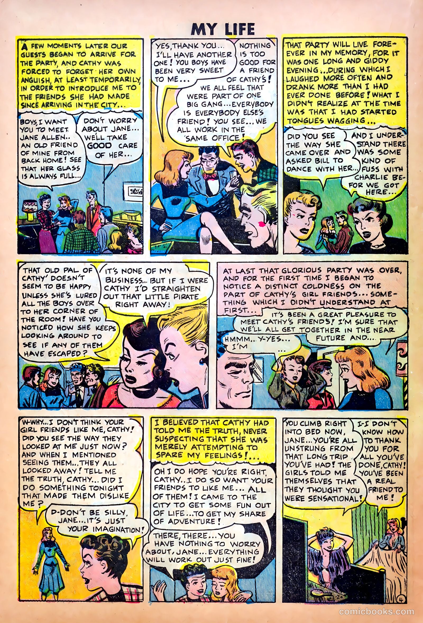My Love Life #8 (1949) — page 16 of 36