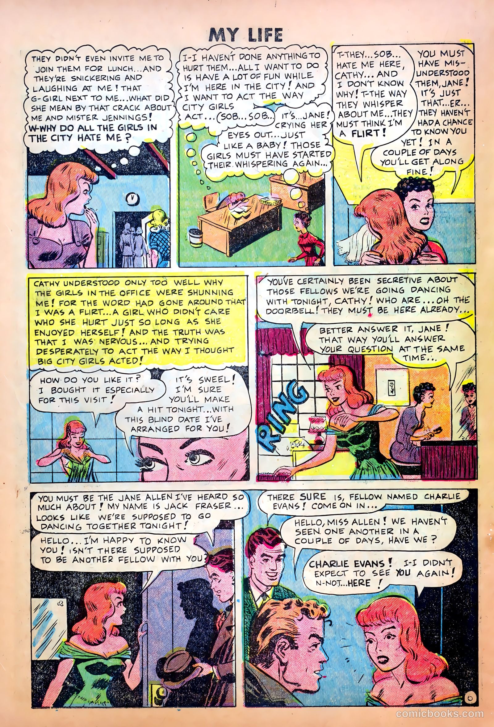 My Love Life #8 (1949) — page 18 of 36