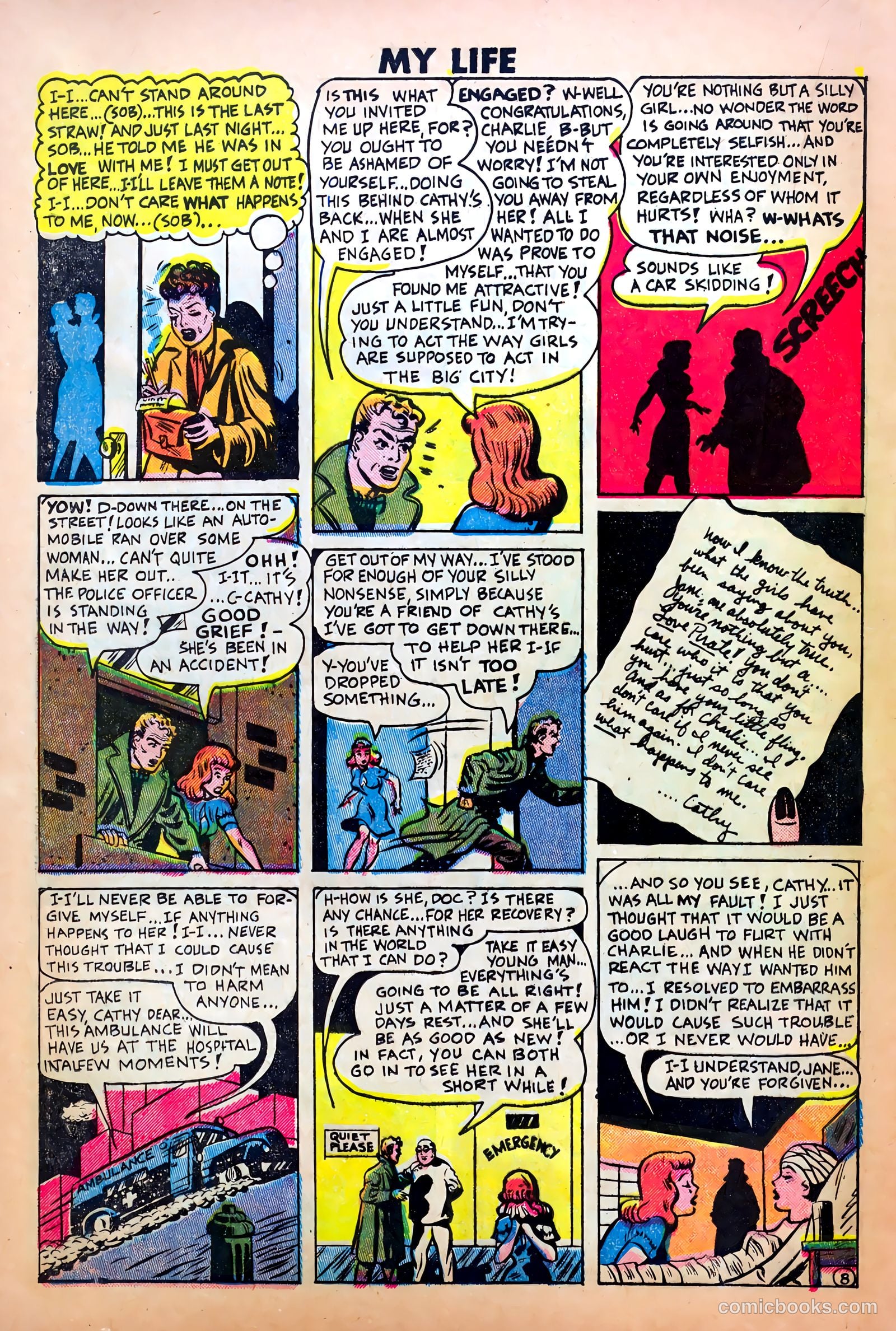 My Love Life #8 (1949) — page 20 of 36