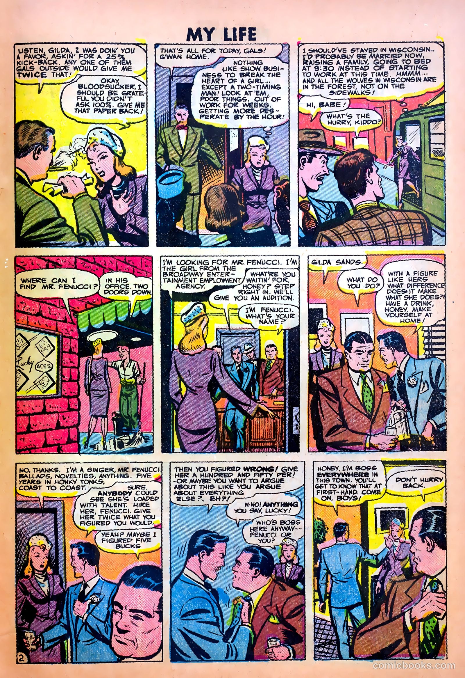 My Love Life #8 (1949) — page 25 of 36