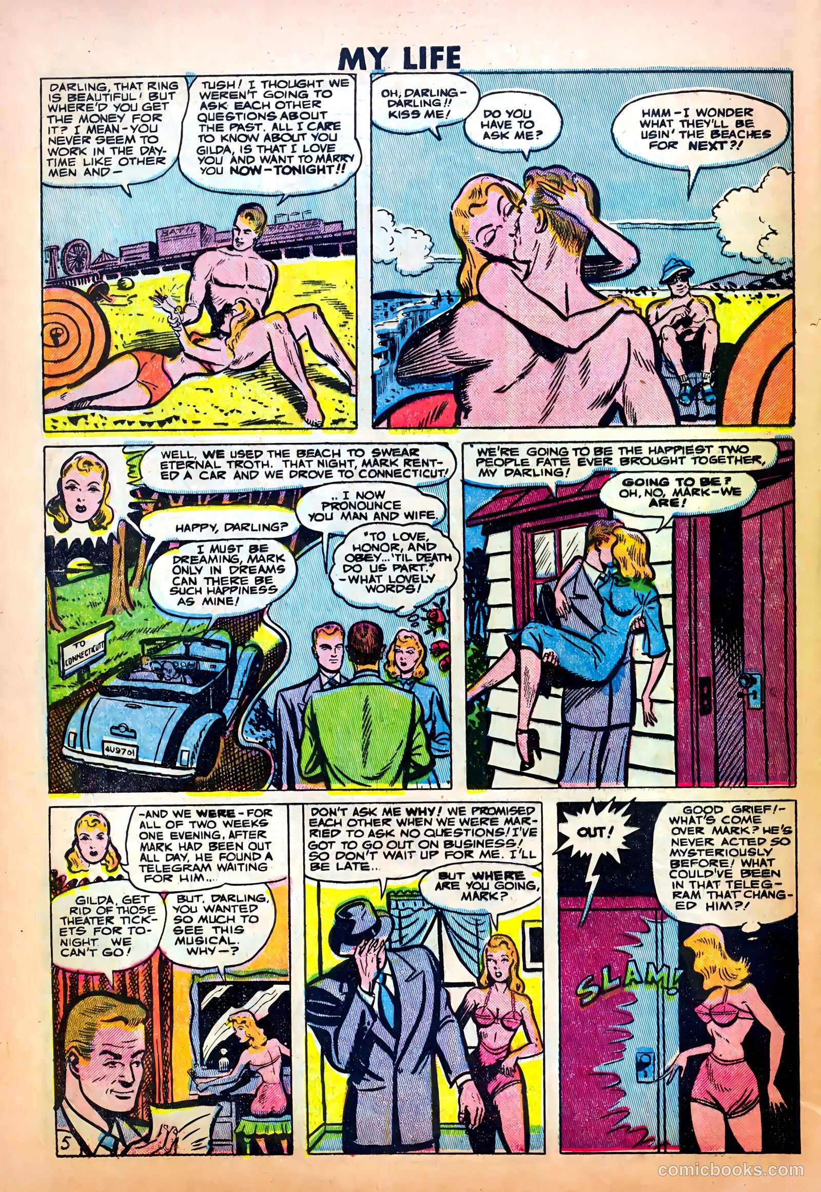My Love Life #8 (1949) — page 28 of 36
