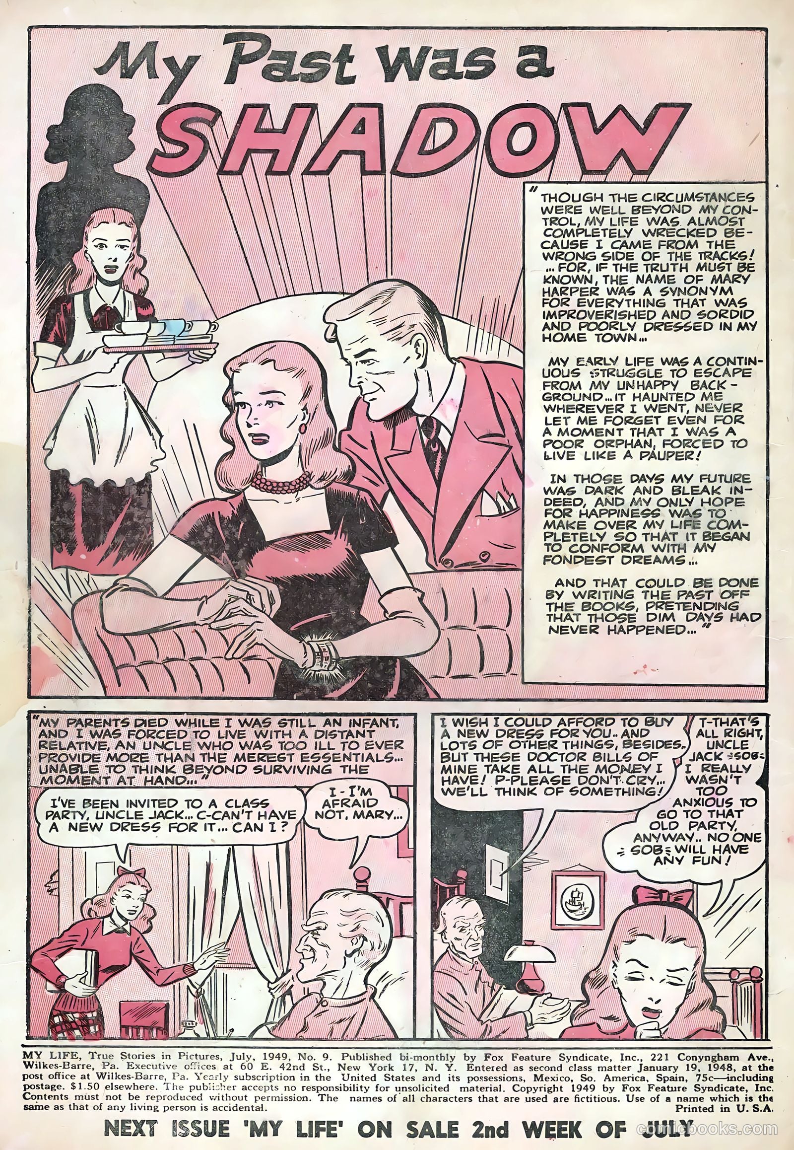 My Love Life #9 (1949) — page 2 of 36