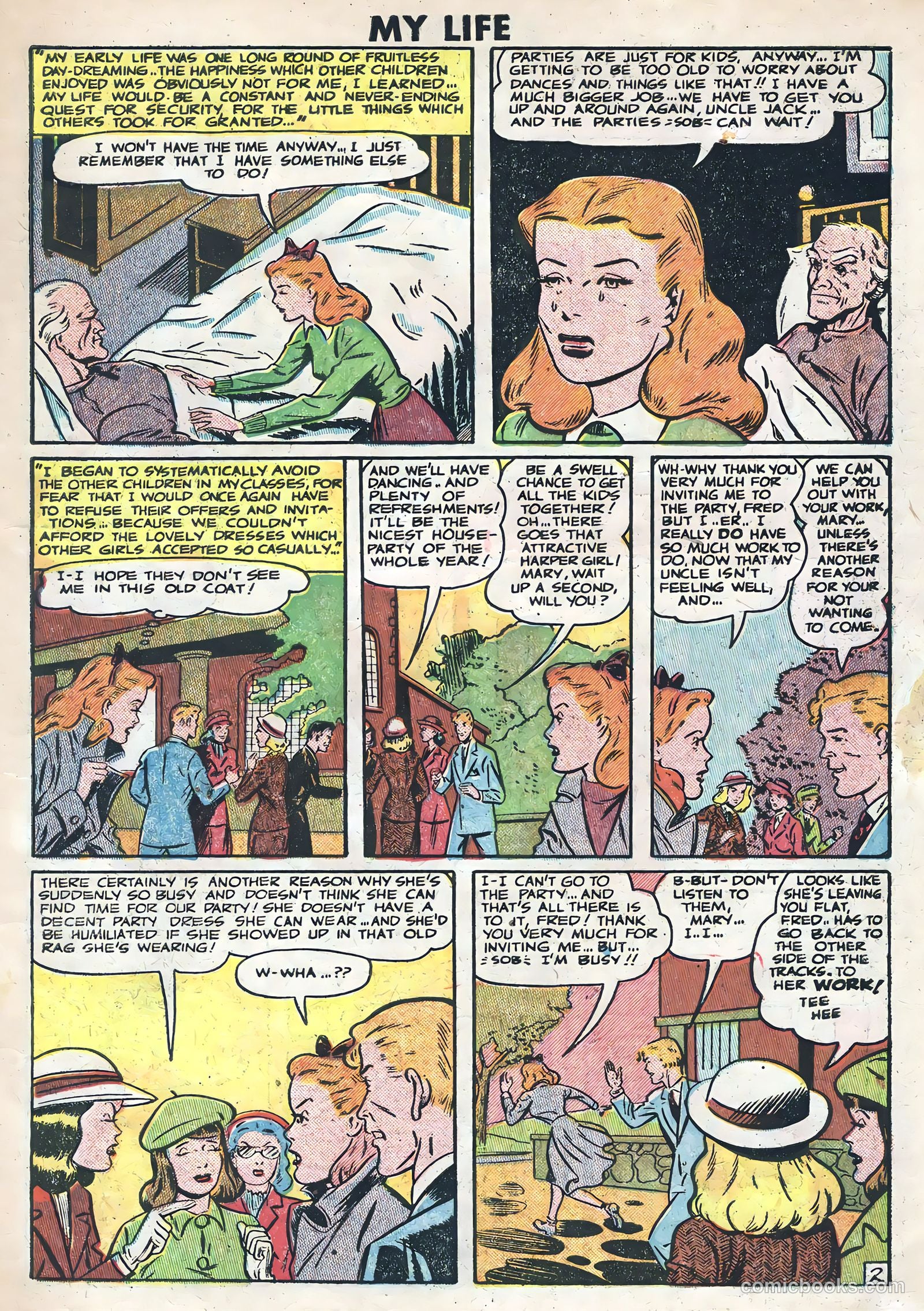 My Love Life #9 (1949) — page 3 of 36