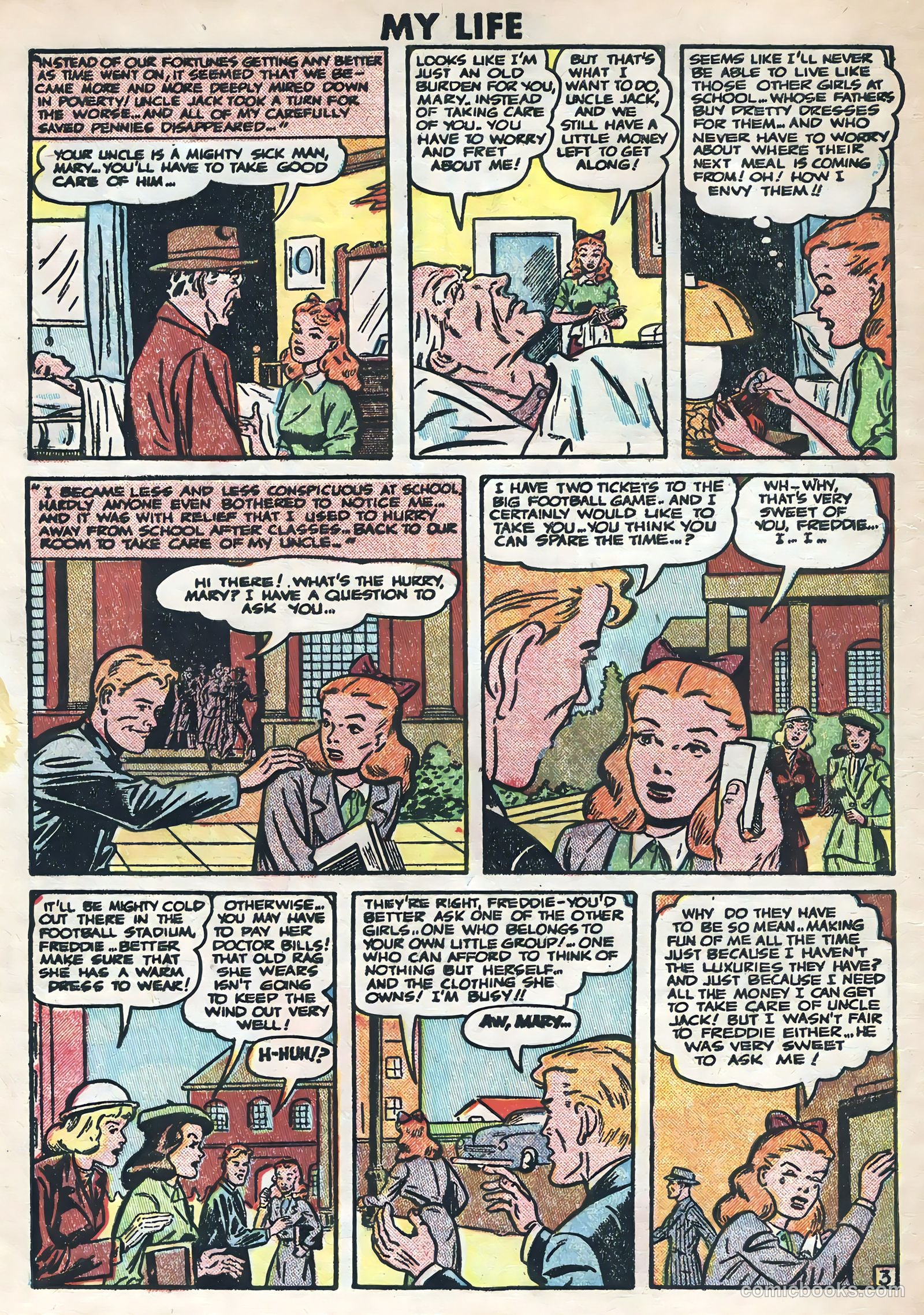 My Love Life #9 (1949) — page 4 of 36