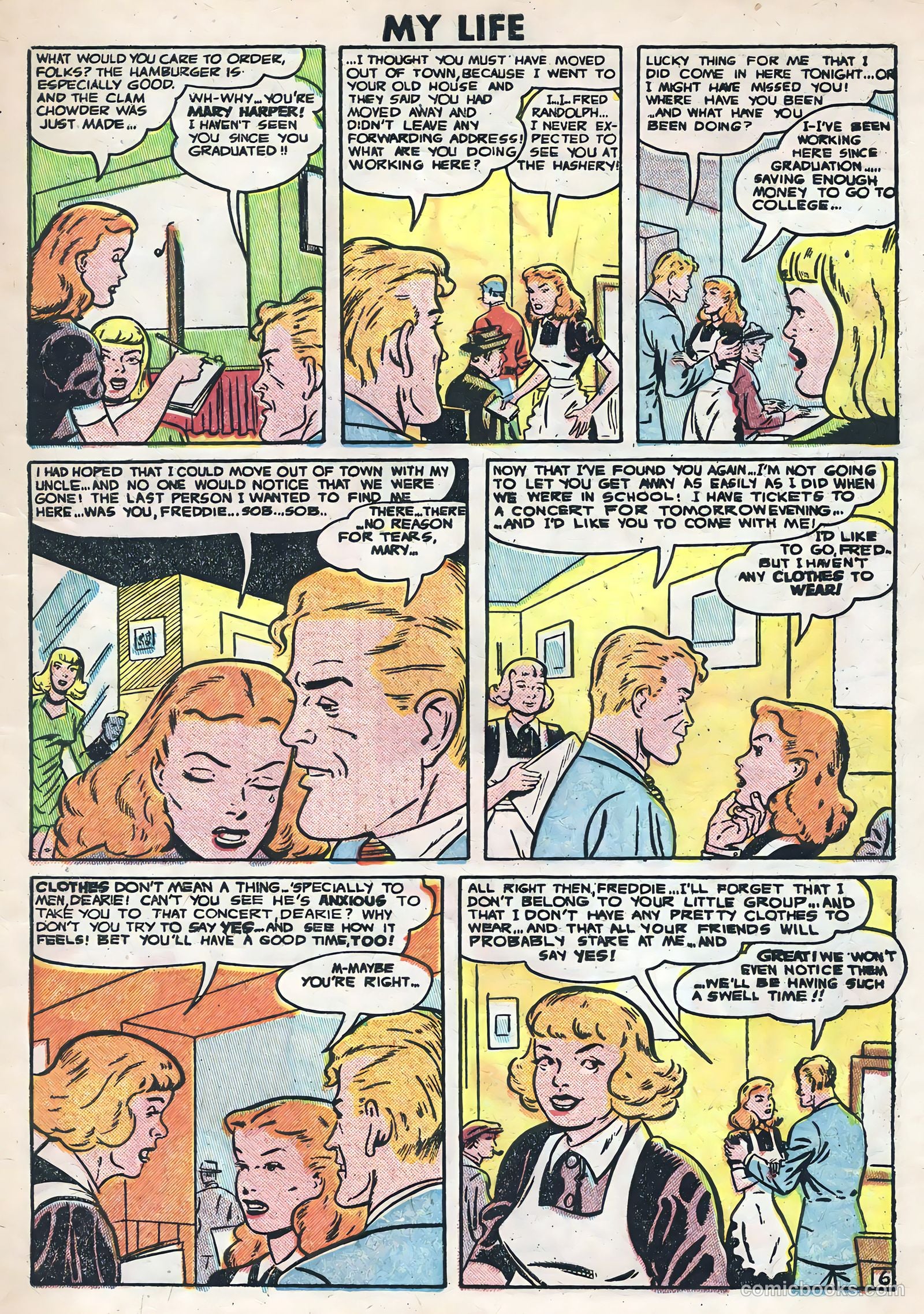 My Love Life #9 (1949) — page 7 of 36