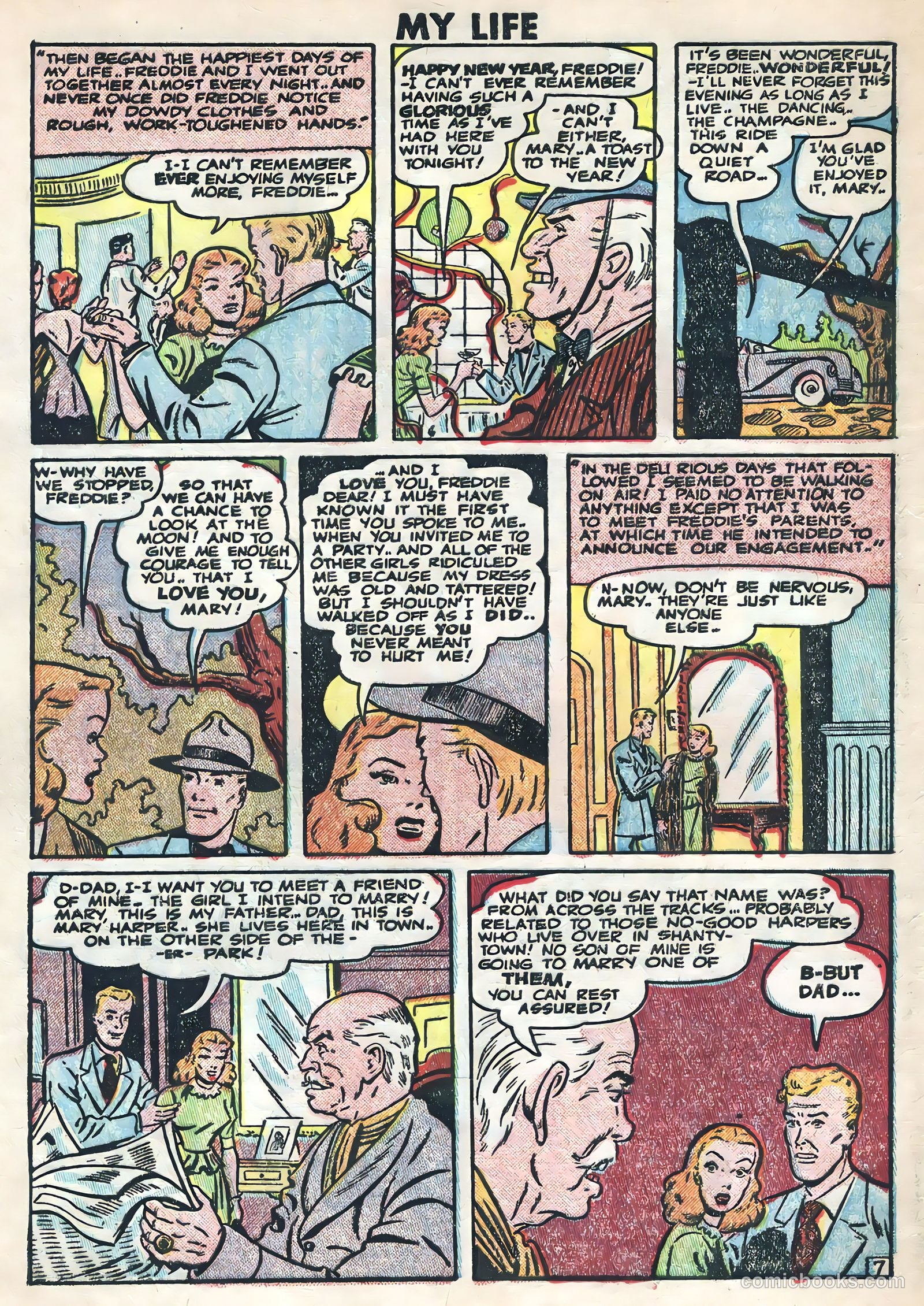 My Love Life #9 (1949) — page 8 of 36