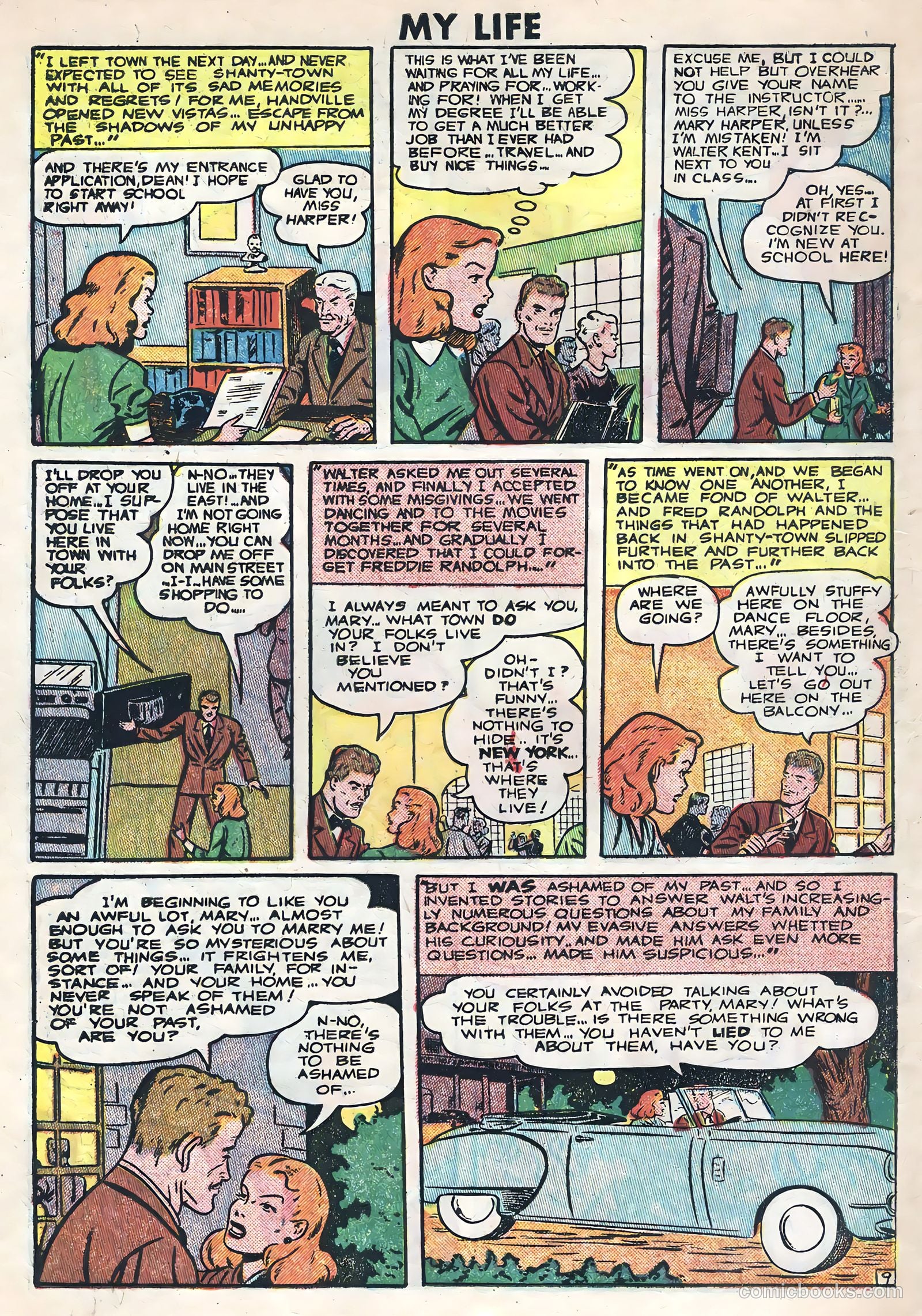 My Love Life #9 (1949) — page 10 of 36