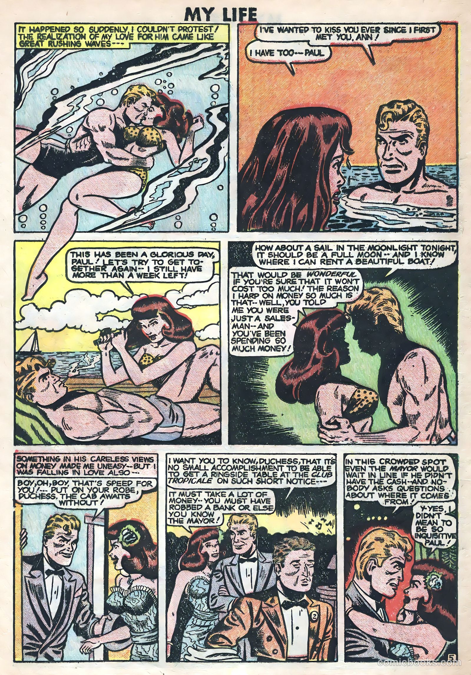 My Love Life #9 (1949) — page 16 of 36