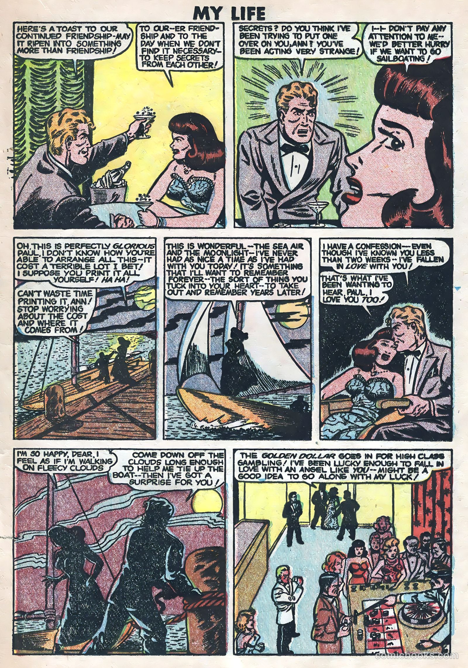 My Love Life #9 (1949) — page 17 of 36