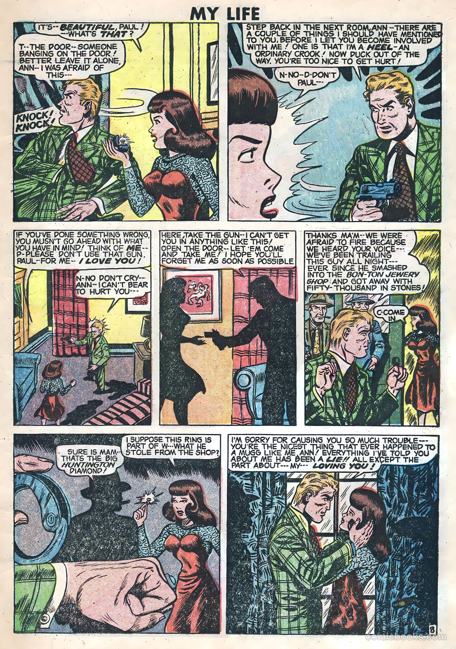 My Love Life #9 (1949) — page 19 of 36