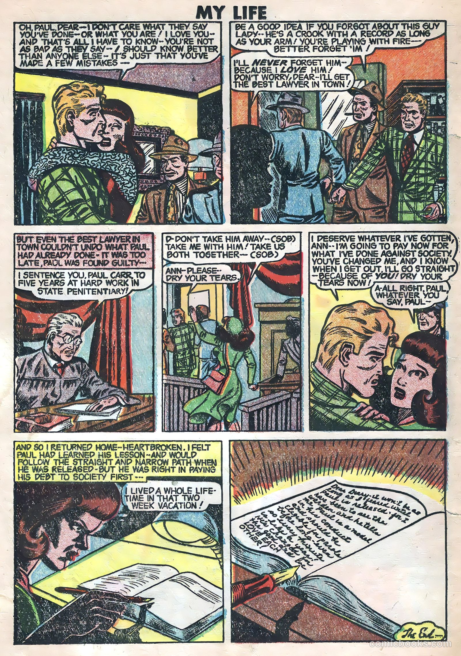 My Love Life #9 (1949) — page 20 of 36