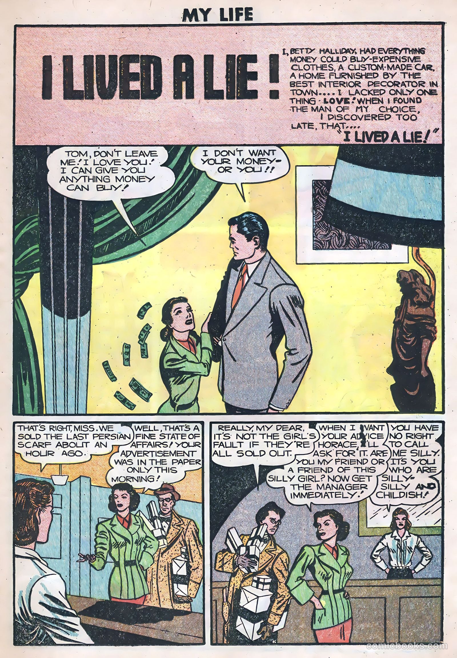 My Love Life #9 (1949) — page 23 of 36