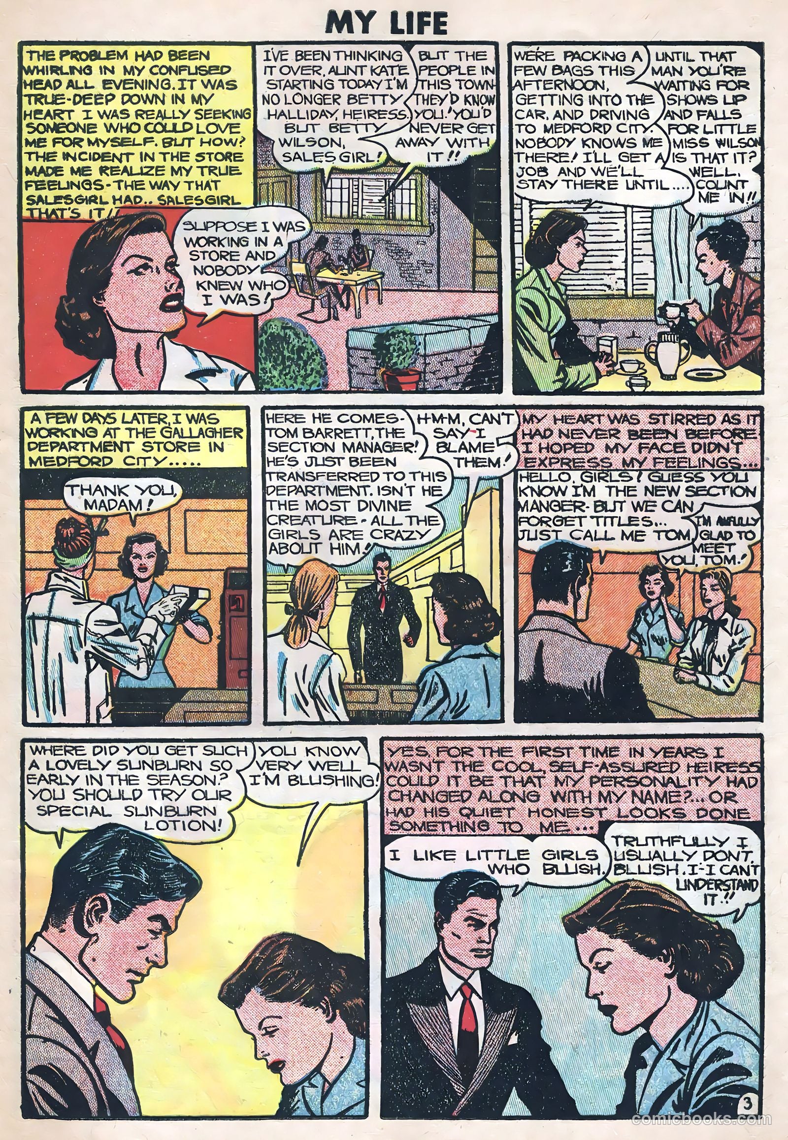 My Love Life #9 (1949) — page 25 of 36