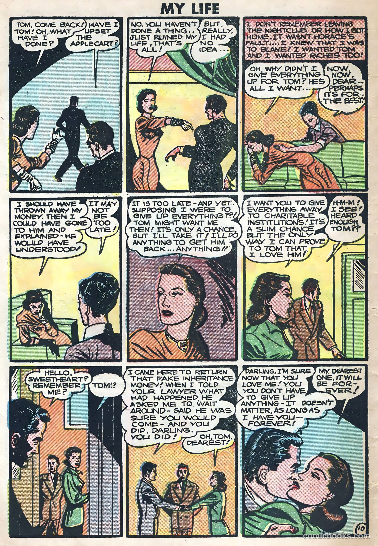 My Love Life #9 (1949) — page 32 of 36