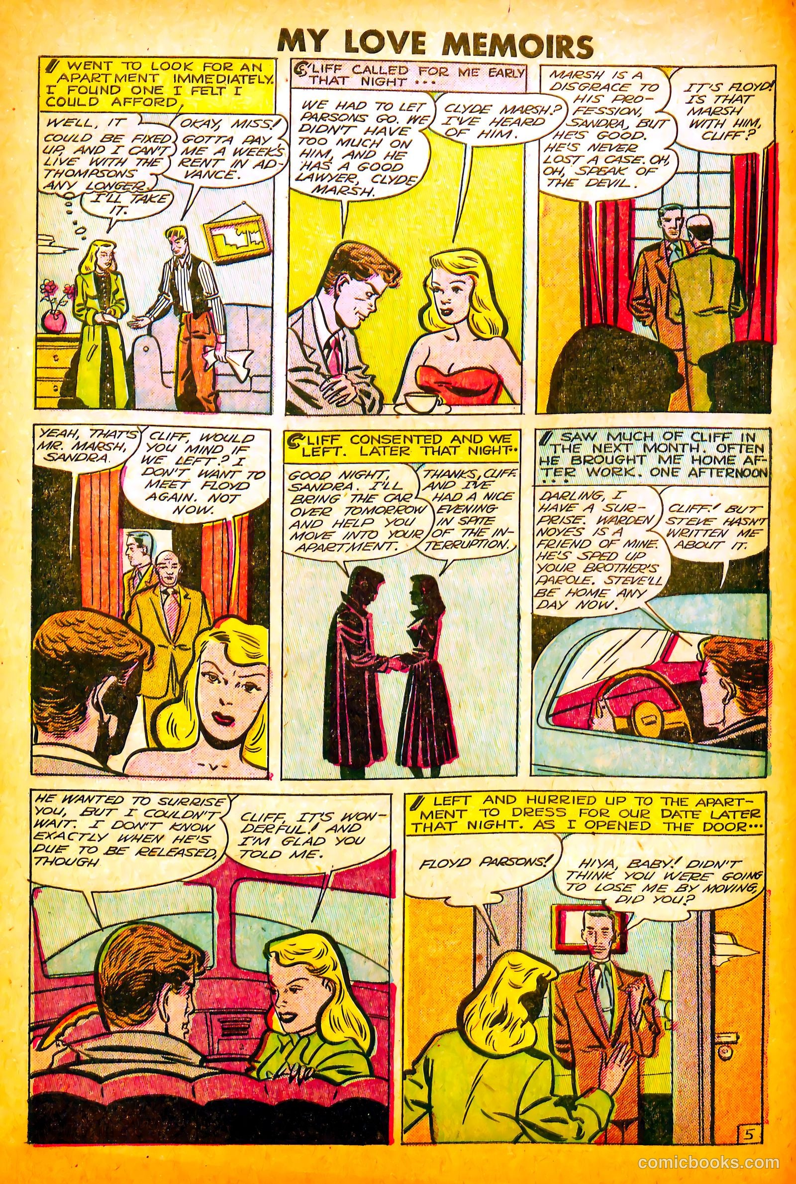 My Love Memoirs #11 (1950) — page 6 of 36
