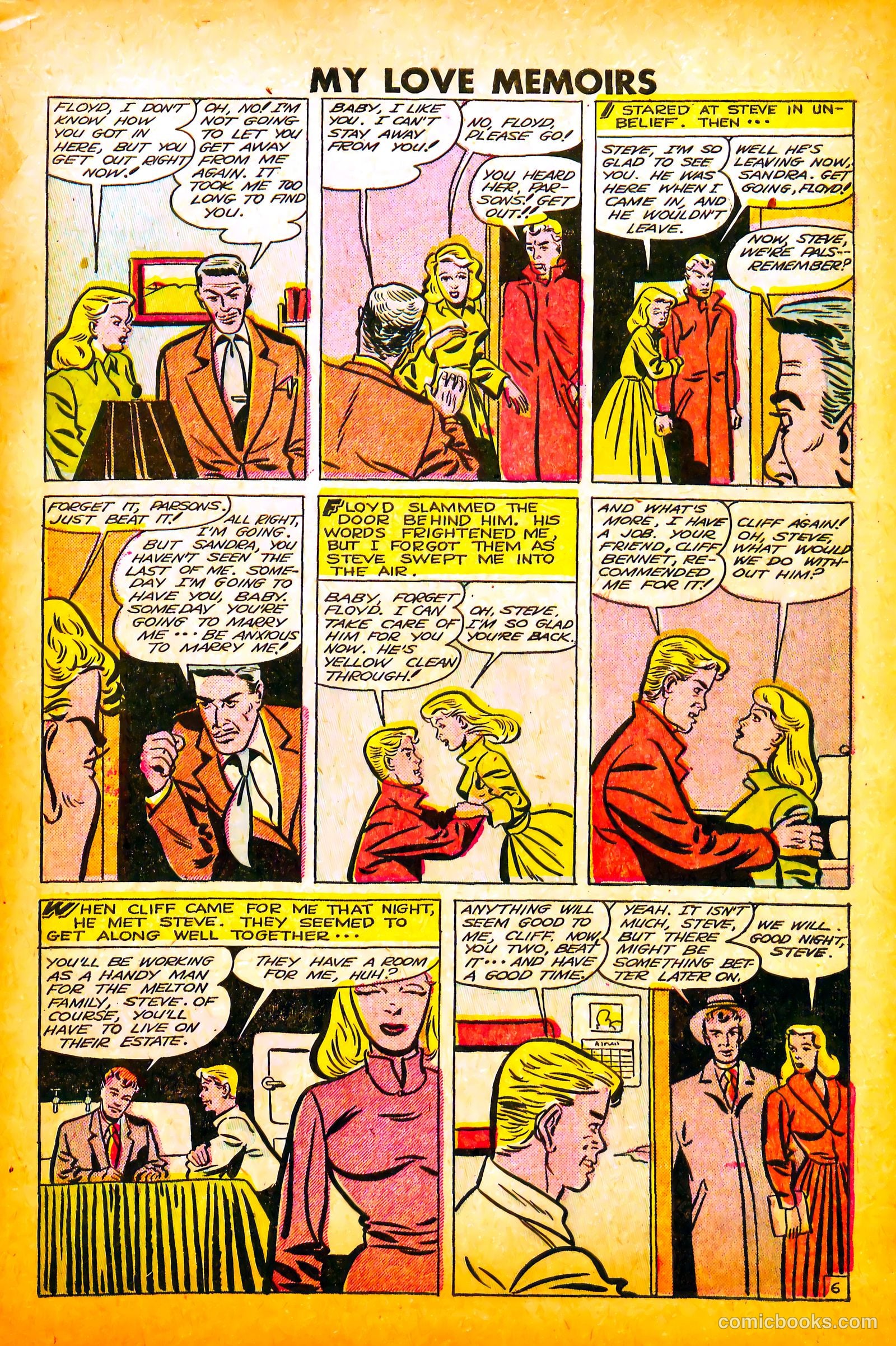 My Love Memoirs #11 (1950) — page 7 of 36