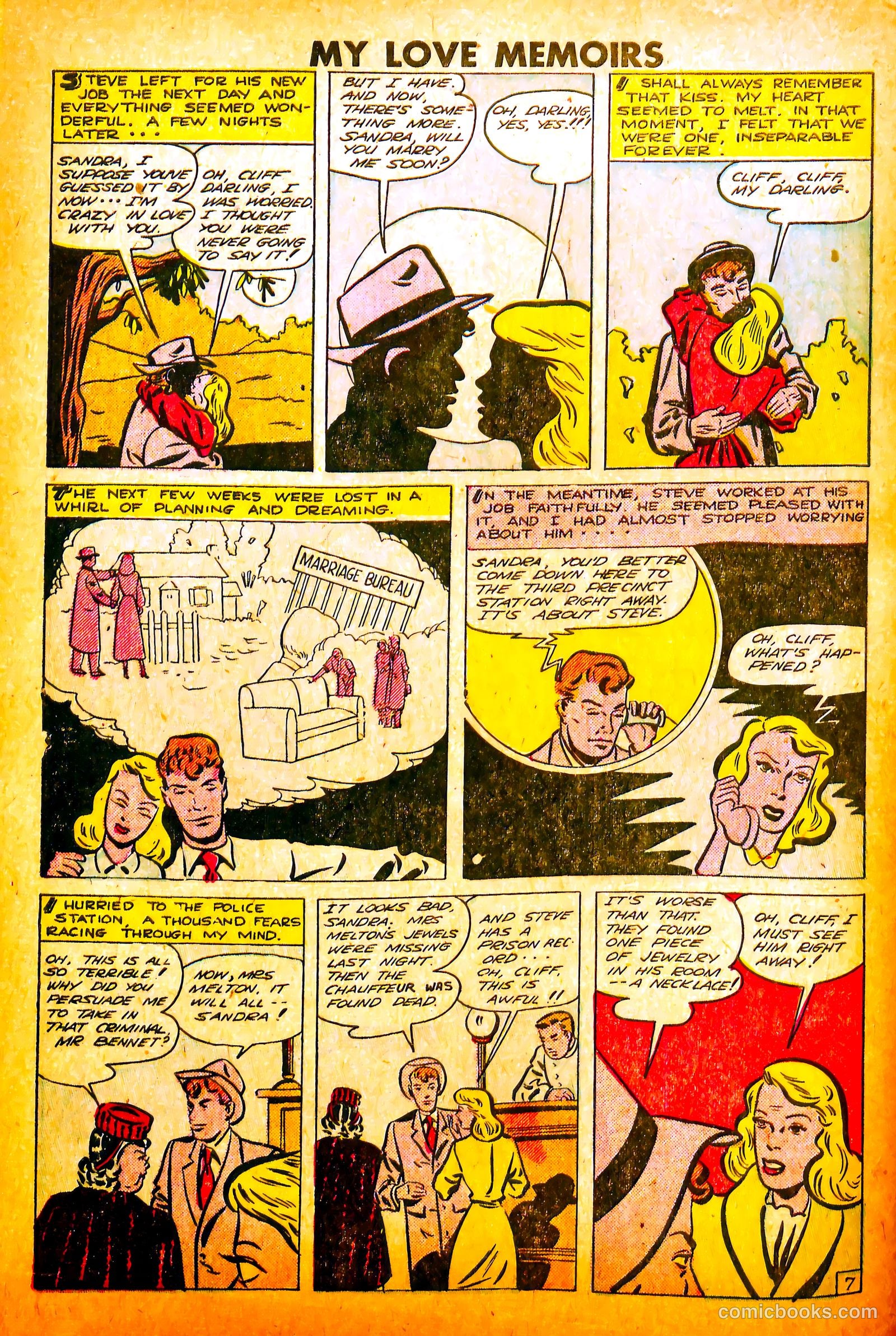 My Love Memoirs #11 (1950) — page 8 of 36