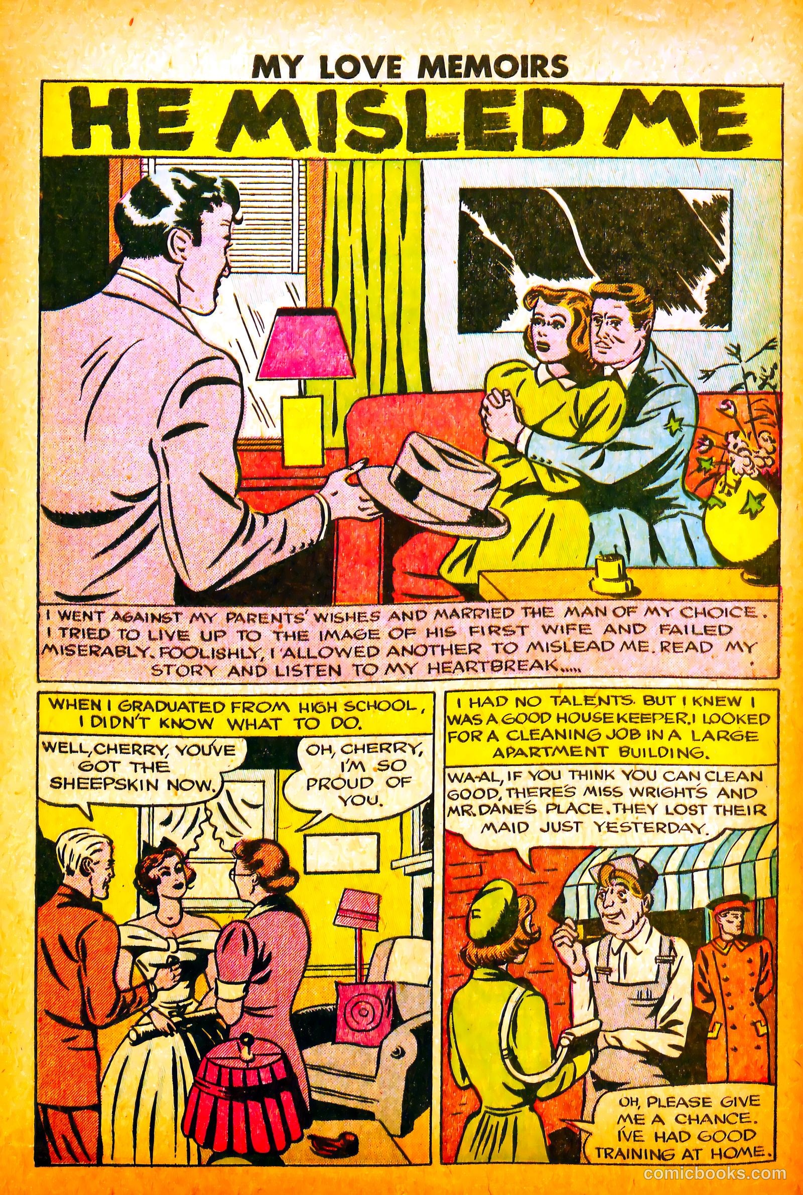 My Love Memoirs #11 (1950) — page 12 of 36
