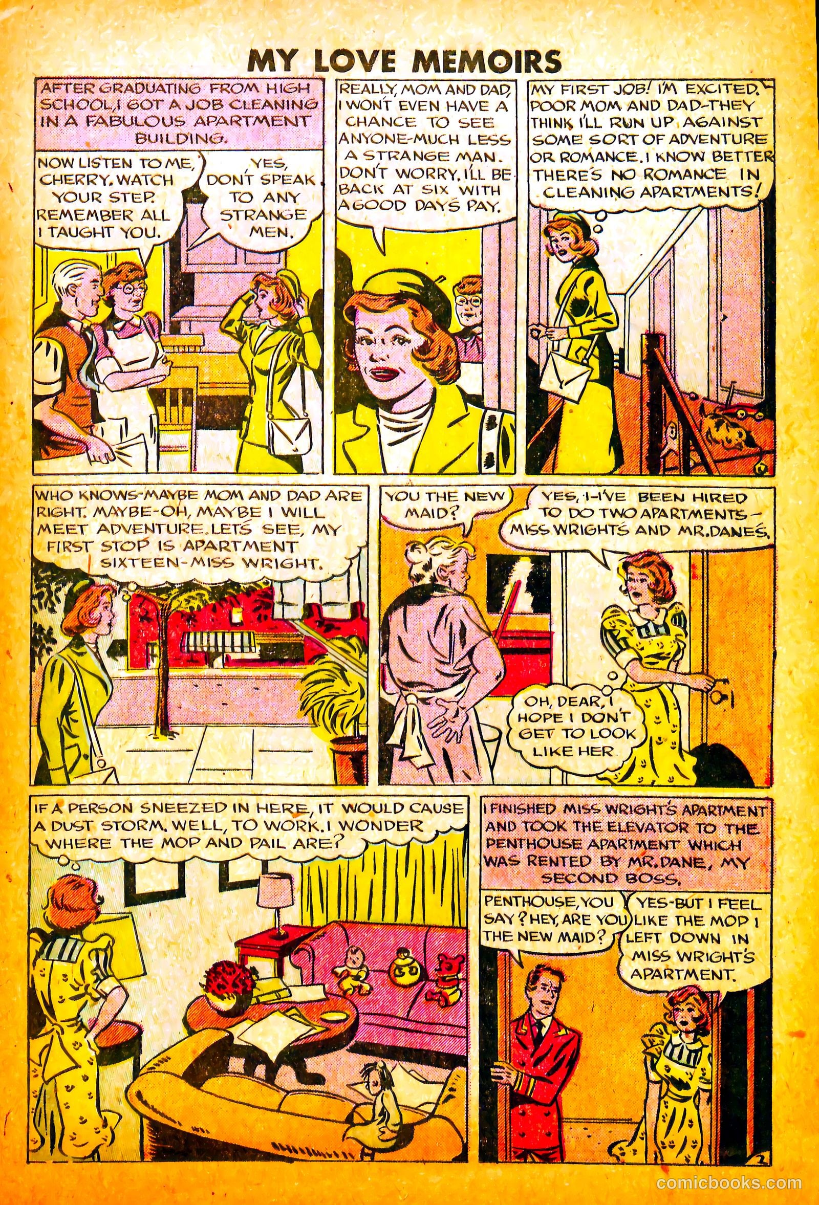 My Love Memoirs #11 (1950) — page 13 of 36